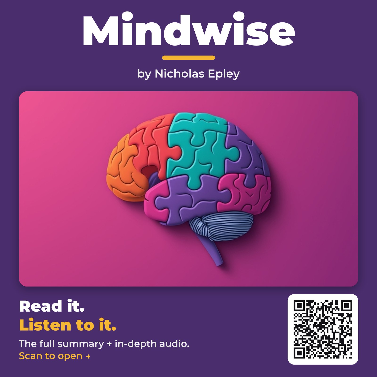 Mindwise by Nicholas Epley - Book Summary