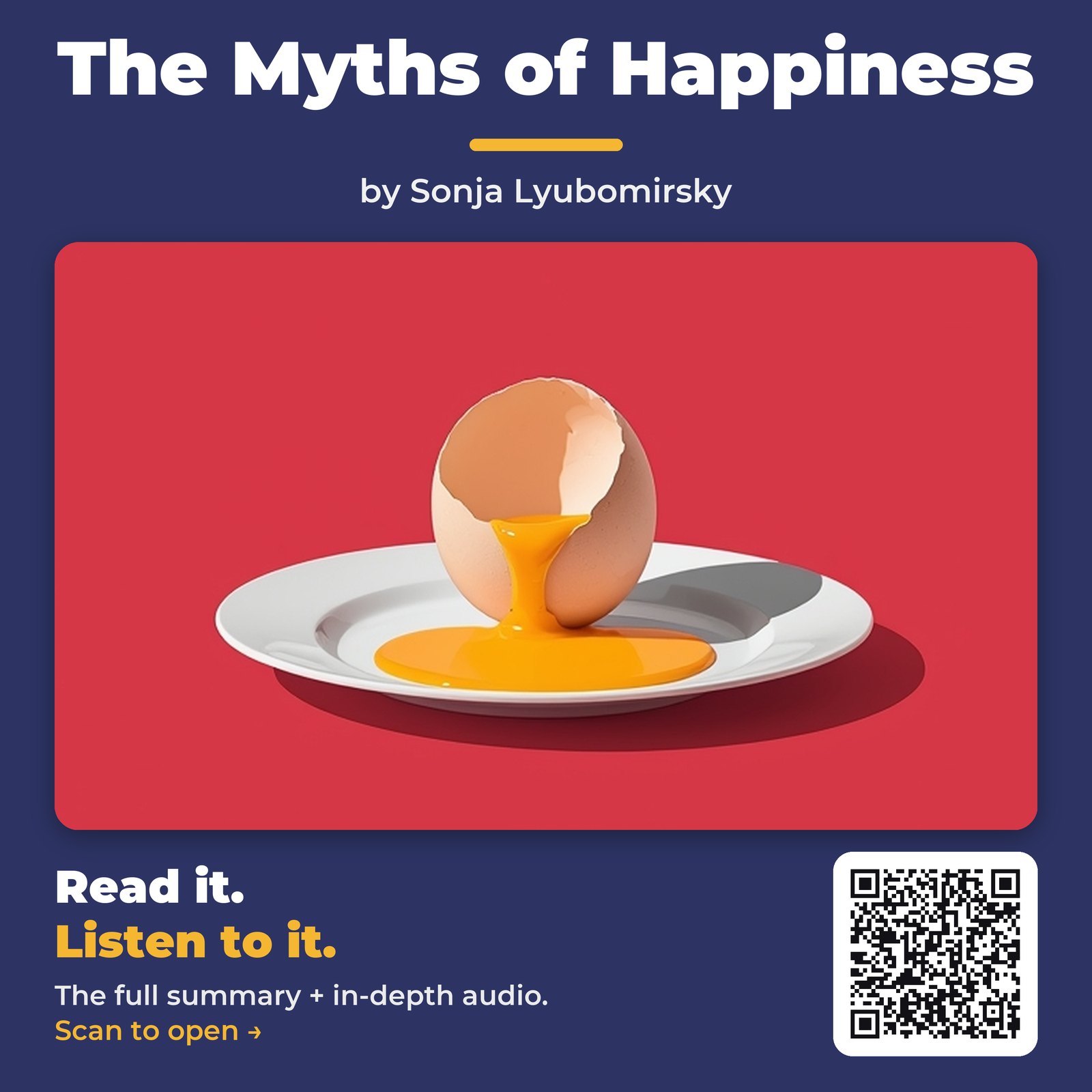 The Myths of Happiness by Sonja Lyubomirsky