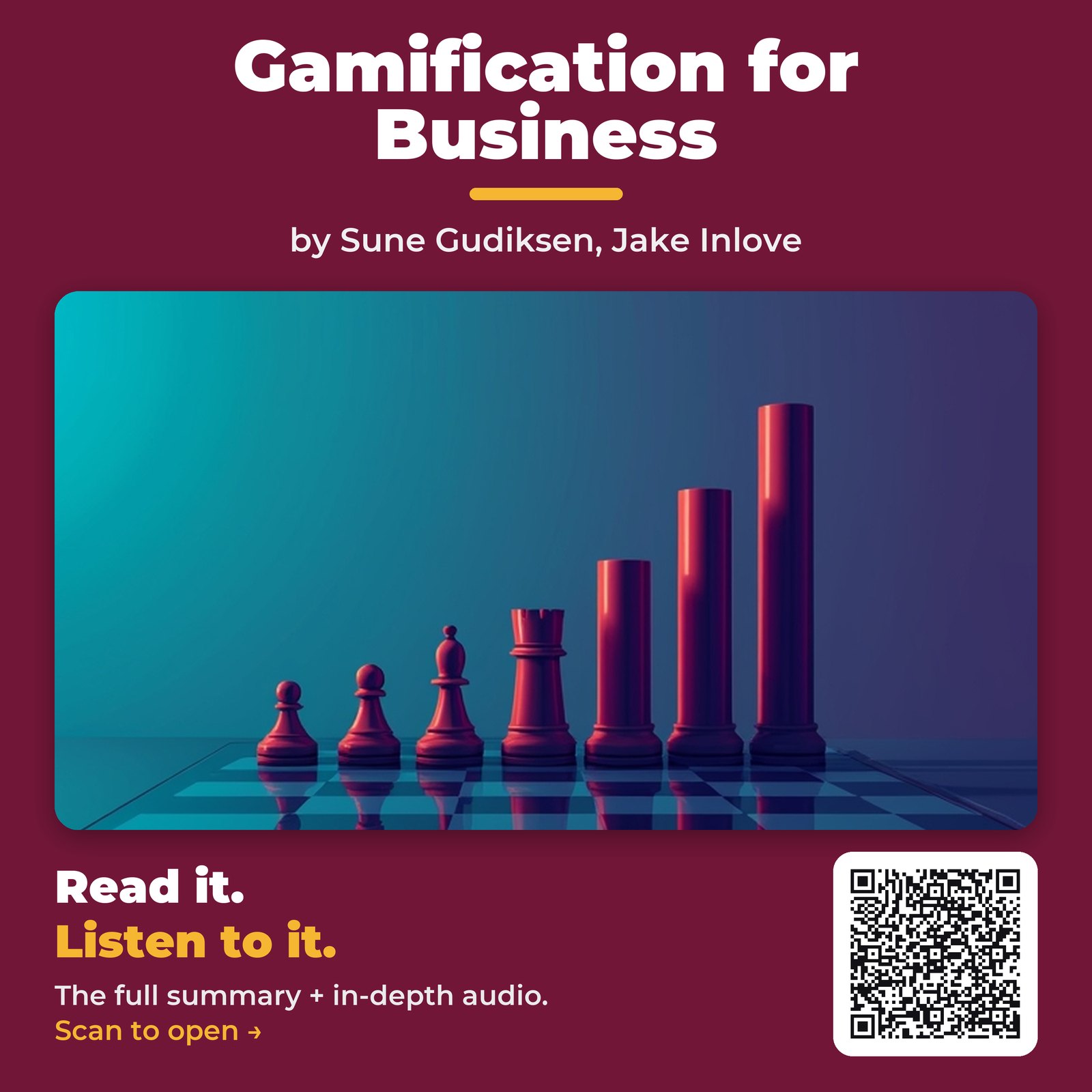 Gamification for Business by Sune Gudiksen, Jake Inlove - Book Summary