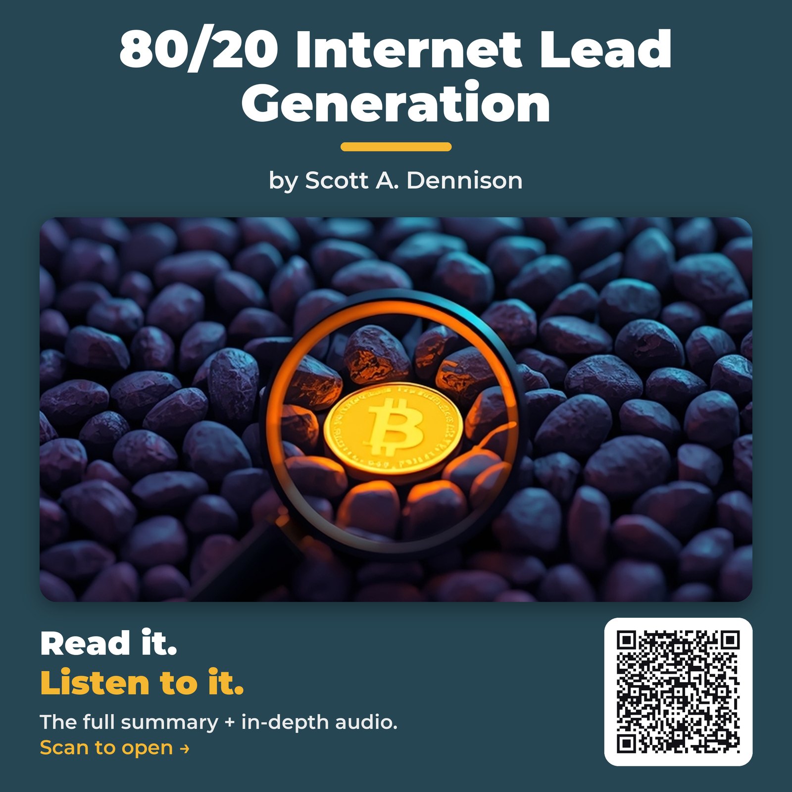 80/20 Internet Lead Generation by Scott A. Dennison - Book Summary