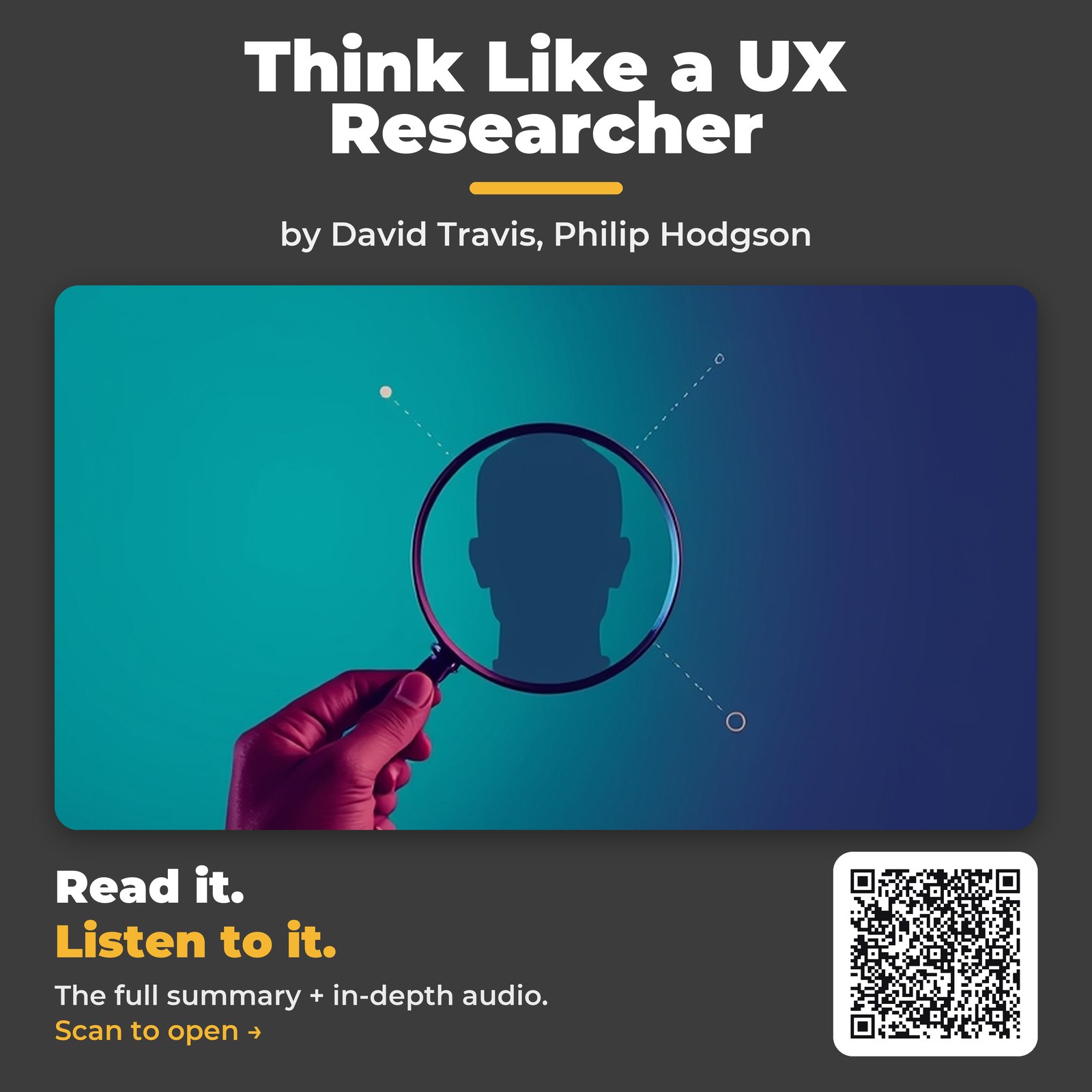 Think Like a UX Researcher by David Travis, Philip Hodgson - Book Summary