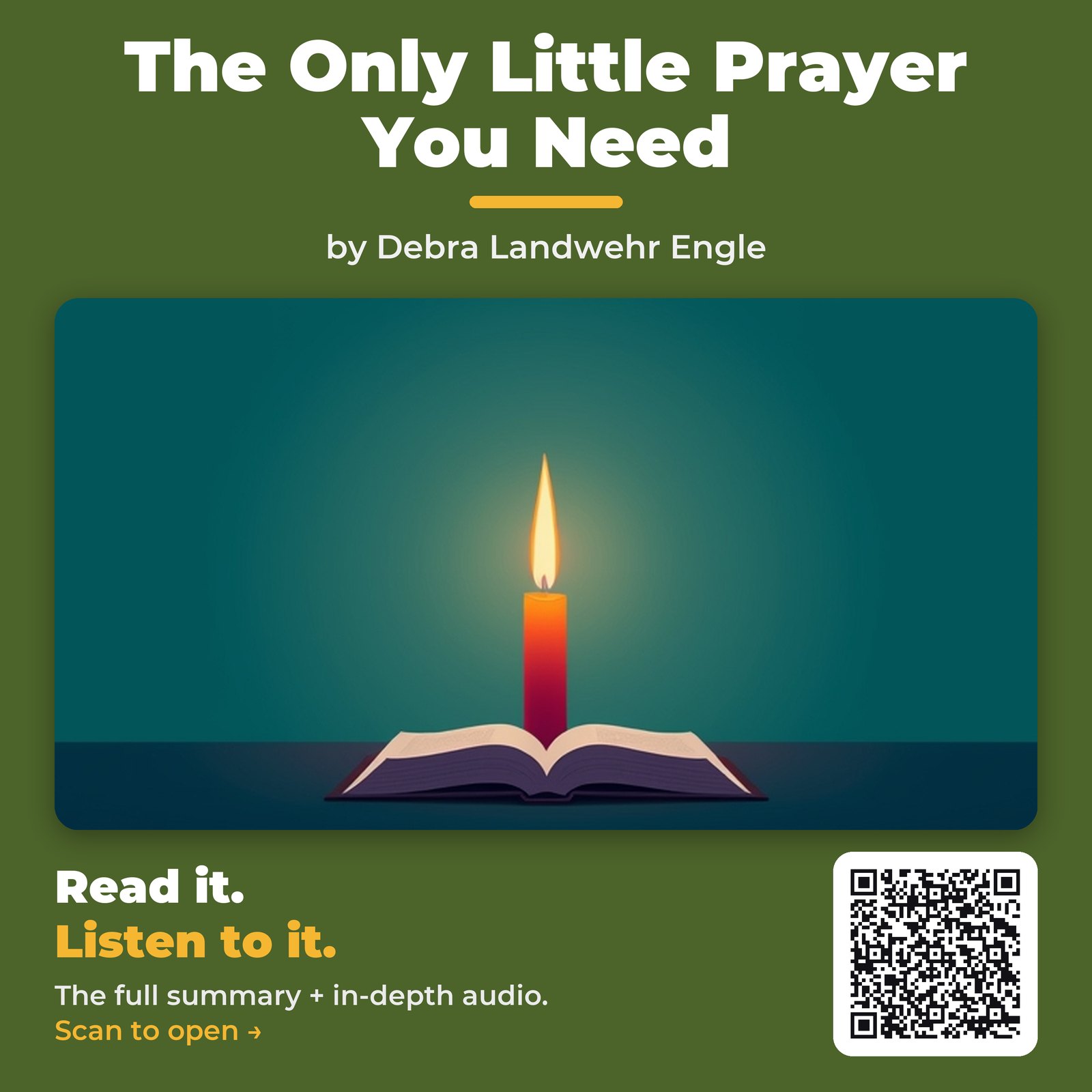 The Only Little Prayer You Need by Debra Landwehr Engle