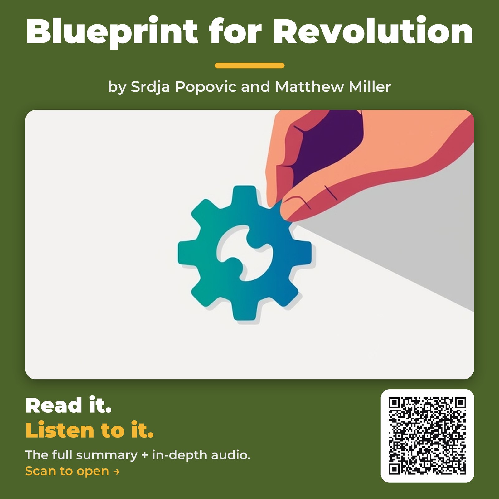 Blueprint for Revolution by Srdja Popovic and Matthew Miller - Book Summary