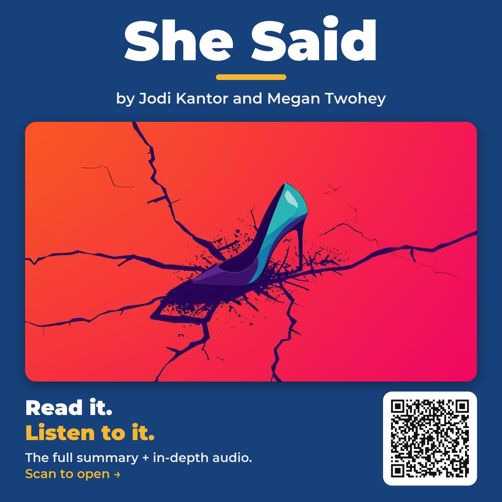 She Said by Jodi Kantor and Megan Twohey - Book Summary