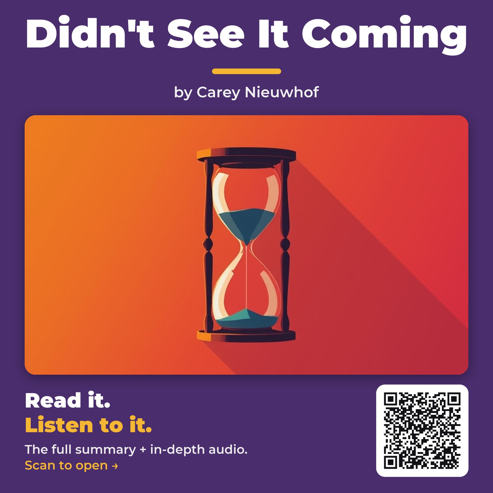 Didn't See It Coming by Carey Nieuwhof