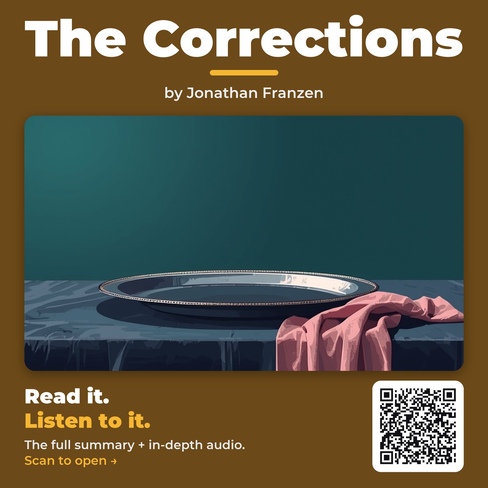 The Corrections by Jonathan Franzen - Book Summary