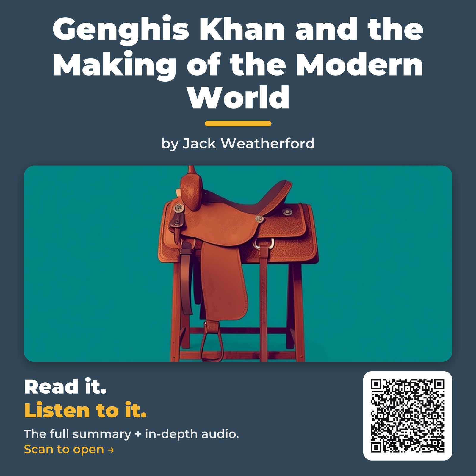 Genghis Khan and the Making of the Modern World by Jack Weatherford - Book Summary