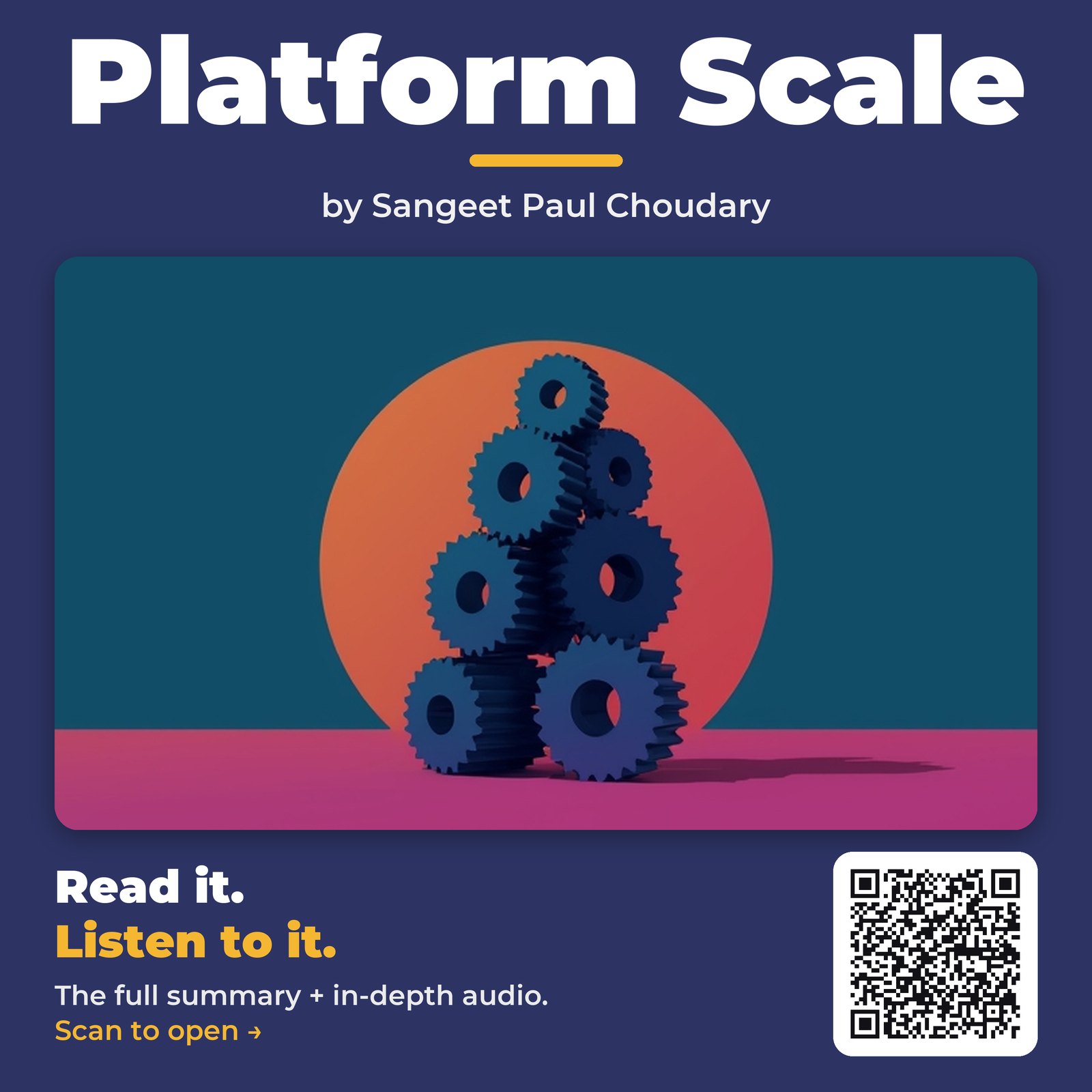 Platform Scale by Sangeet Paul Choudary - Book Summary