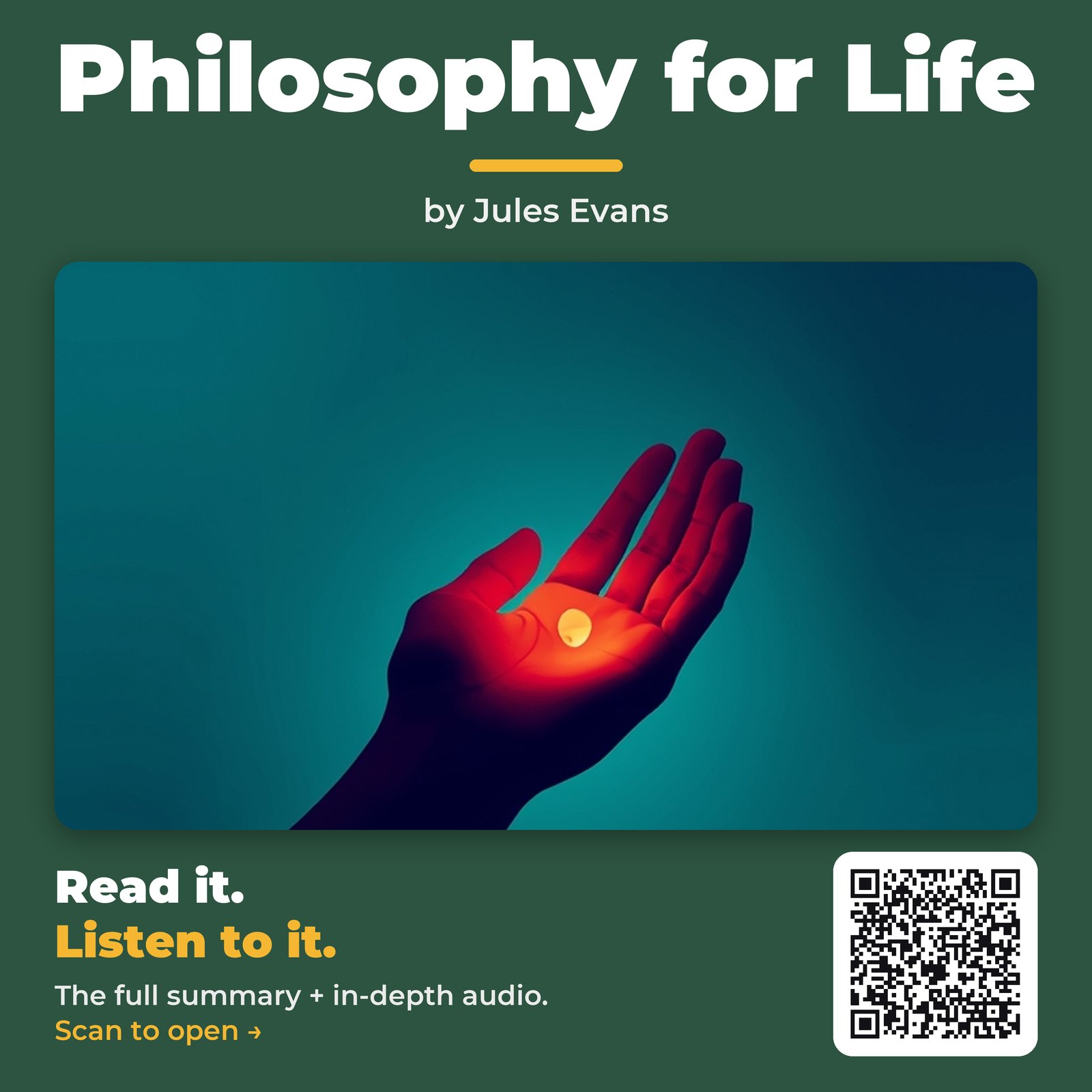 Philosophy for Life by Jules Evans