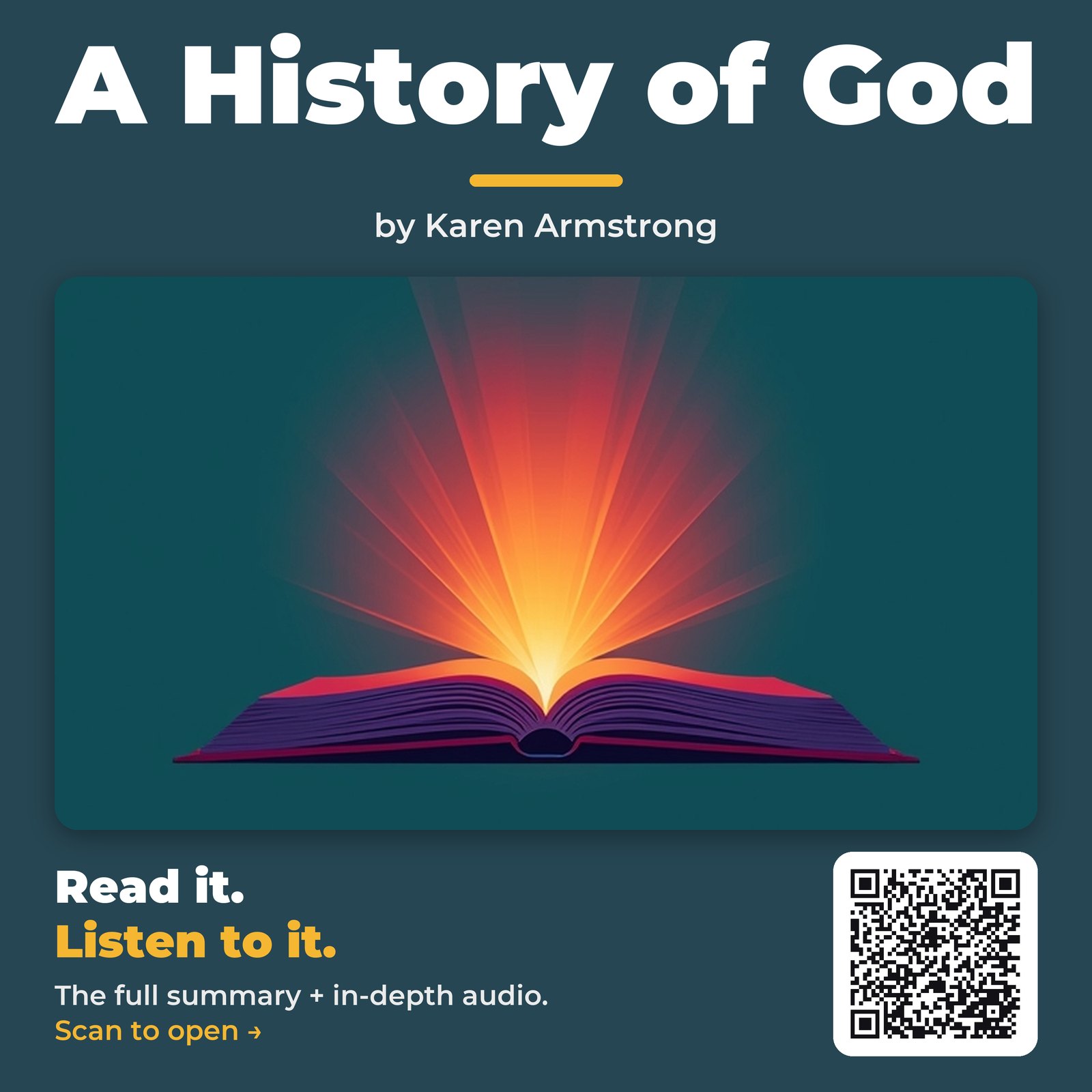 A History of God by Karen Armstrong - Book Summary