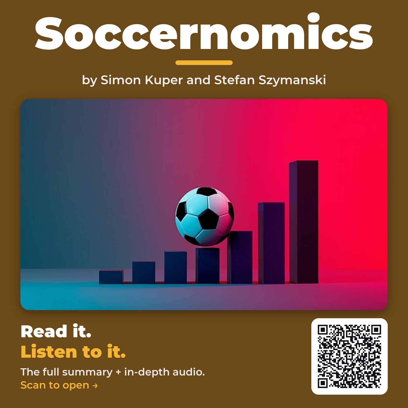 Soccernomics by Simon Kuper and Stefan Szymanski - Book Summary