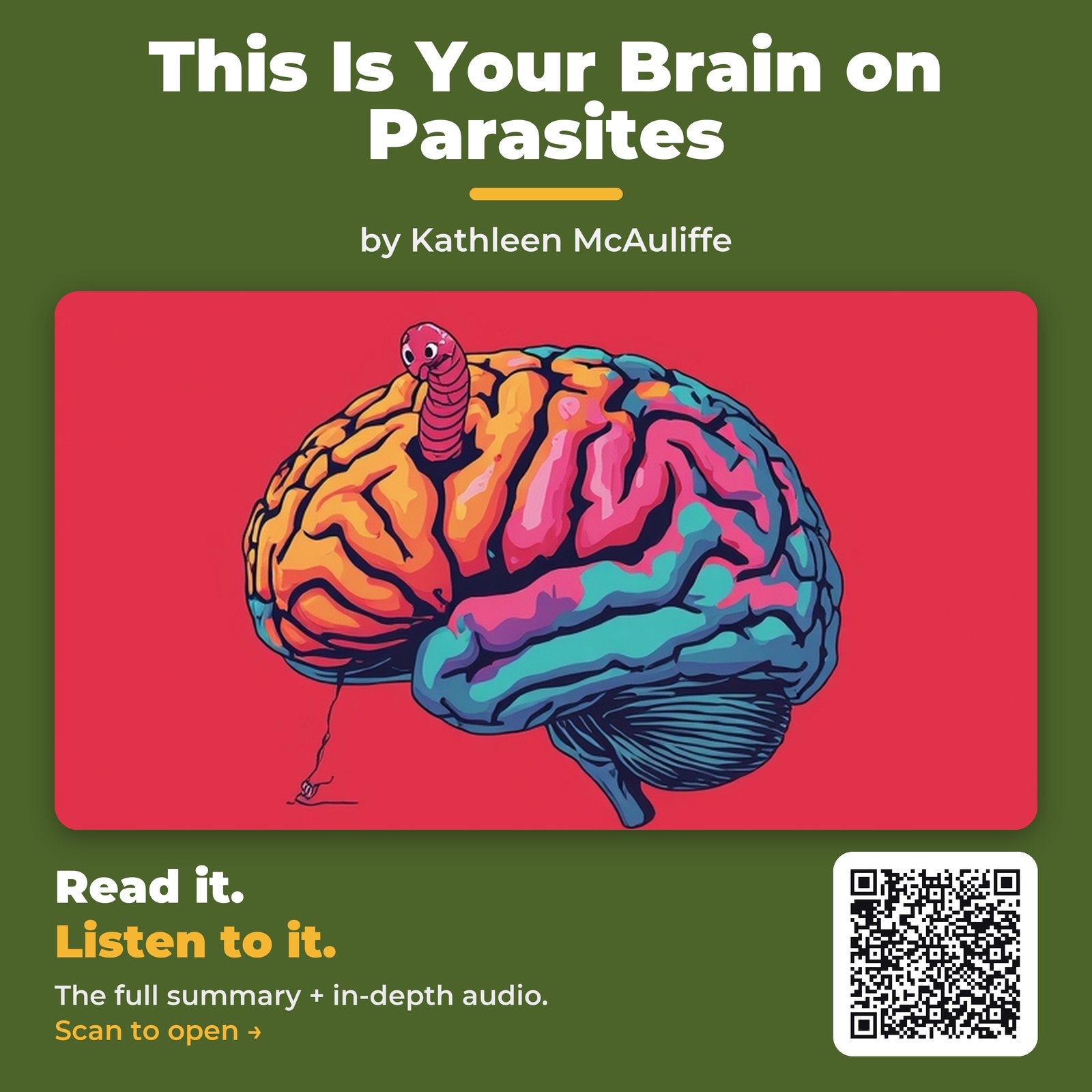 This Is Your Brain on Parasites by Kathleen McAuliffe - Book Summary