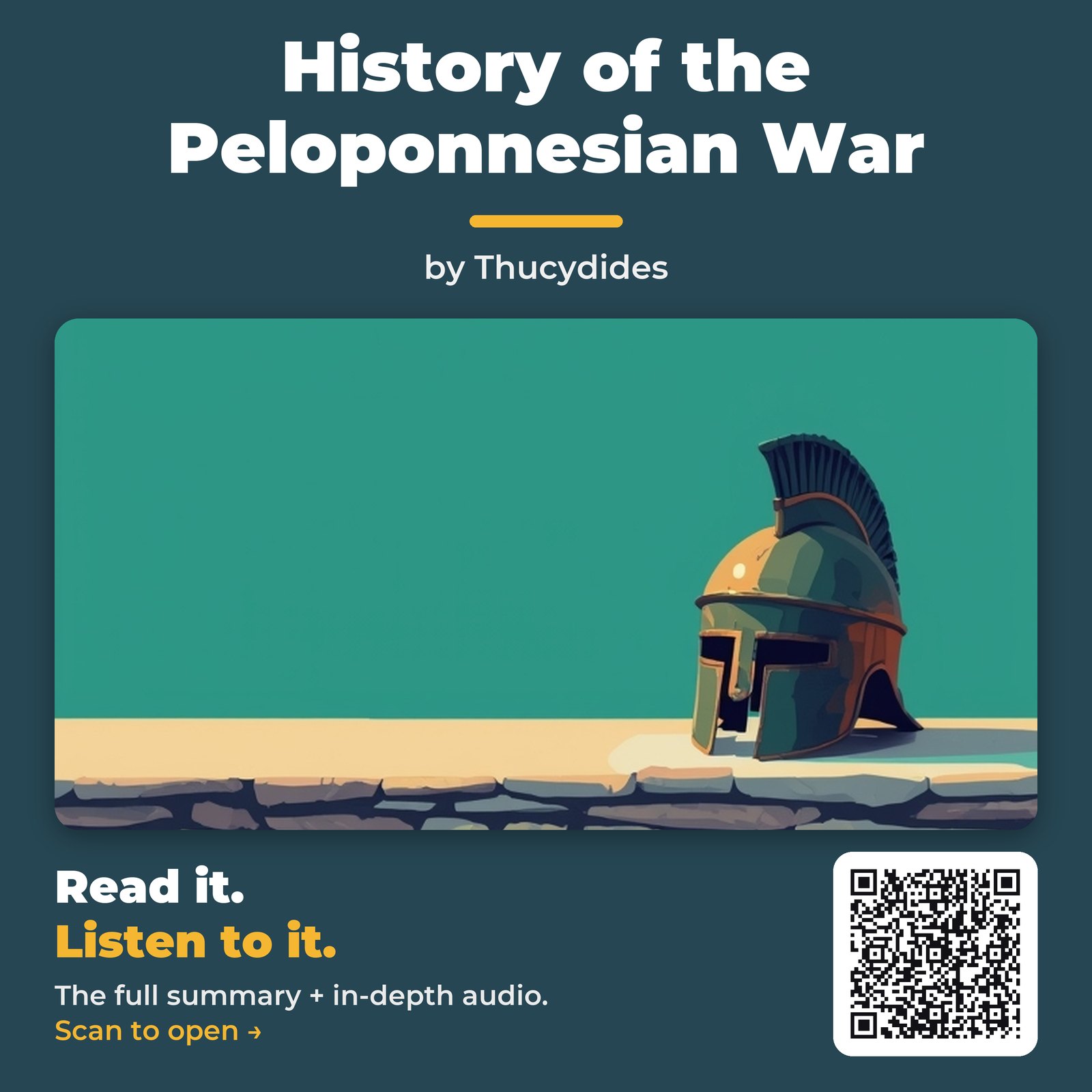 History of the Peloponnesian War by Thucydides