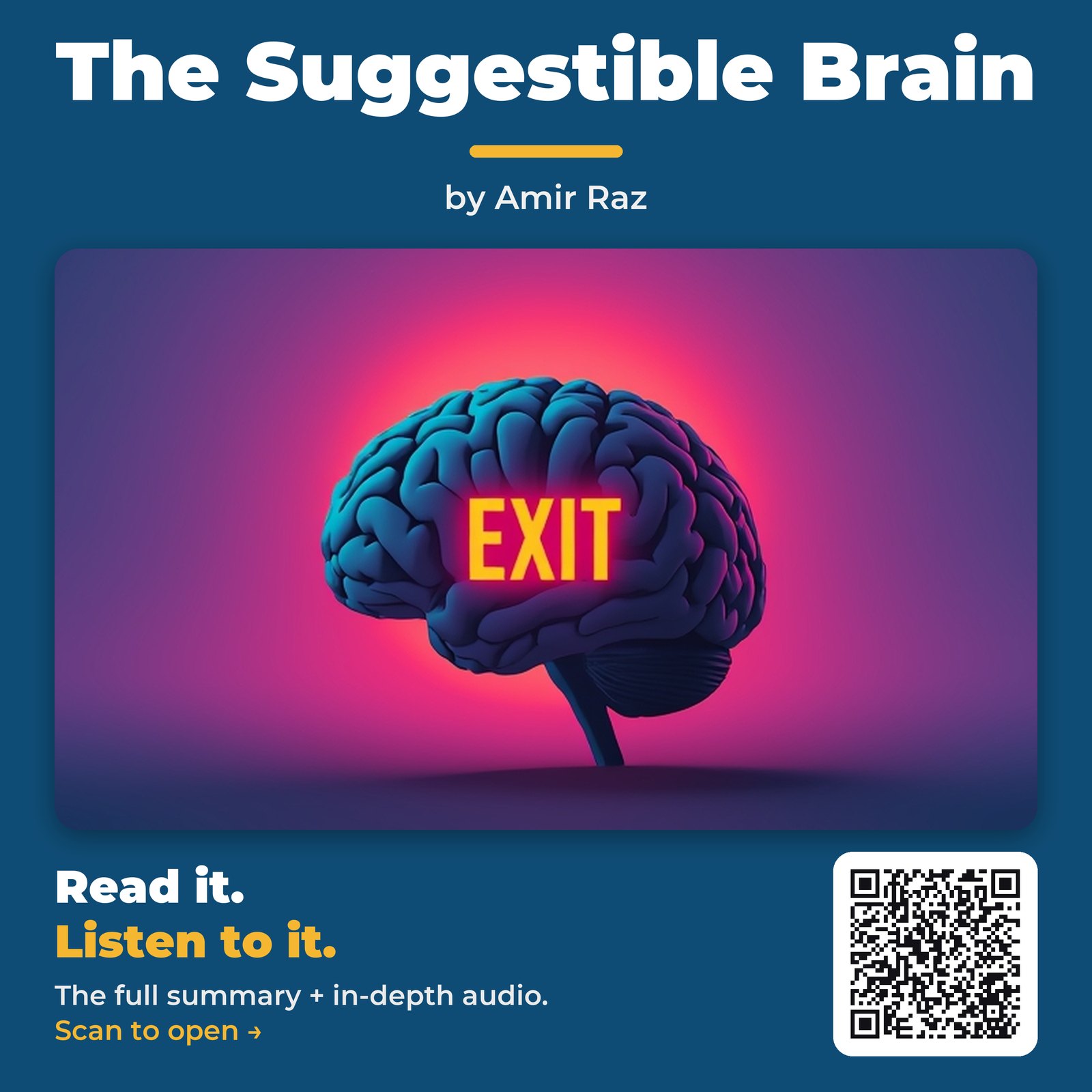 The Suggestible Brain by Amir Raz - Book Summary