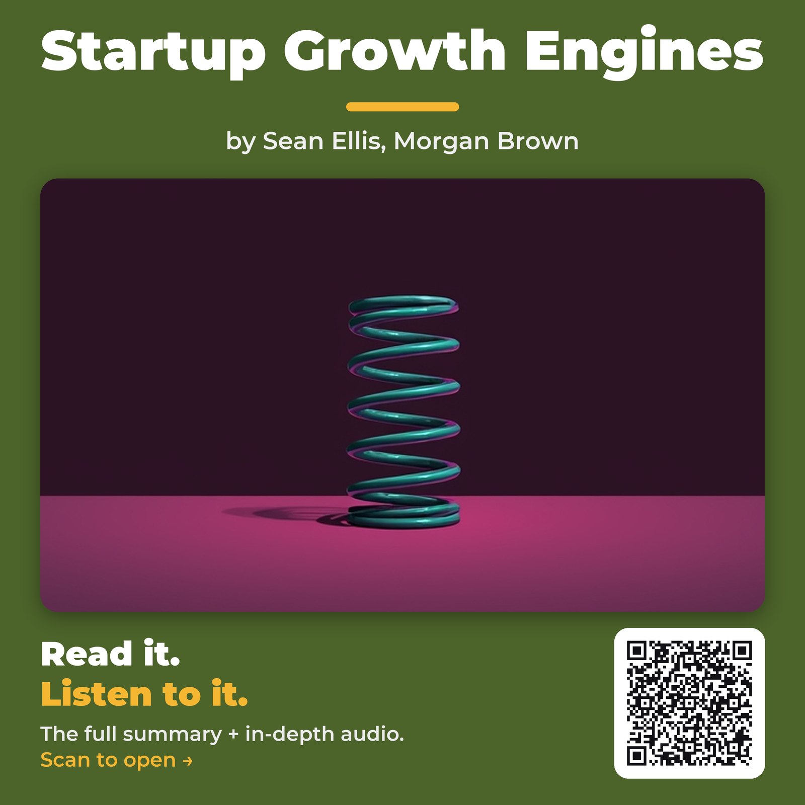 Startup Growth Engines by Sean Ellis, Morgan Brown - Book Summary
