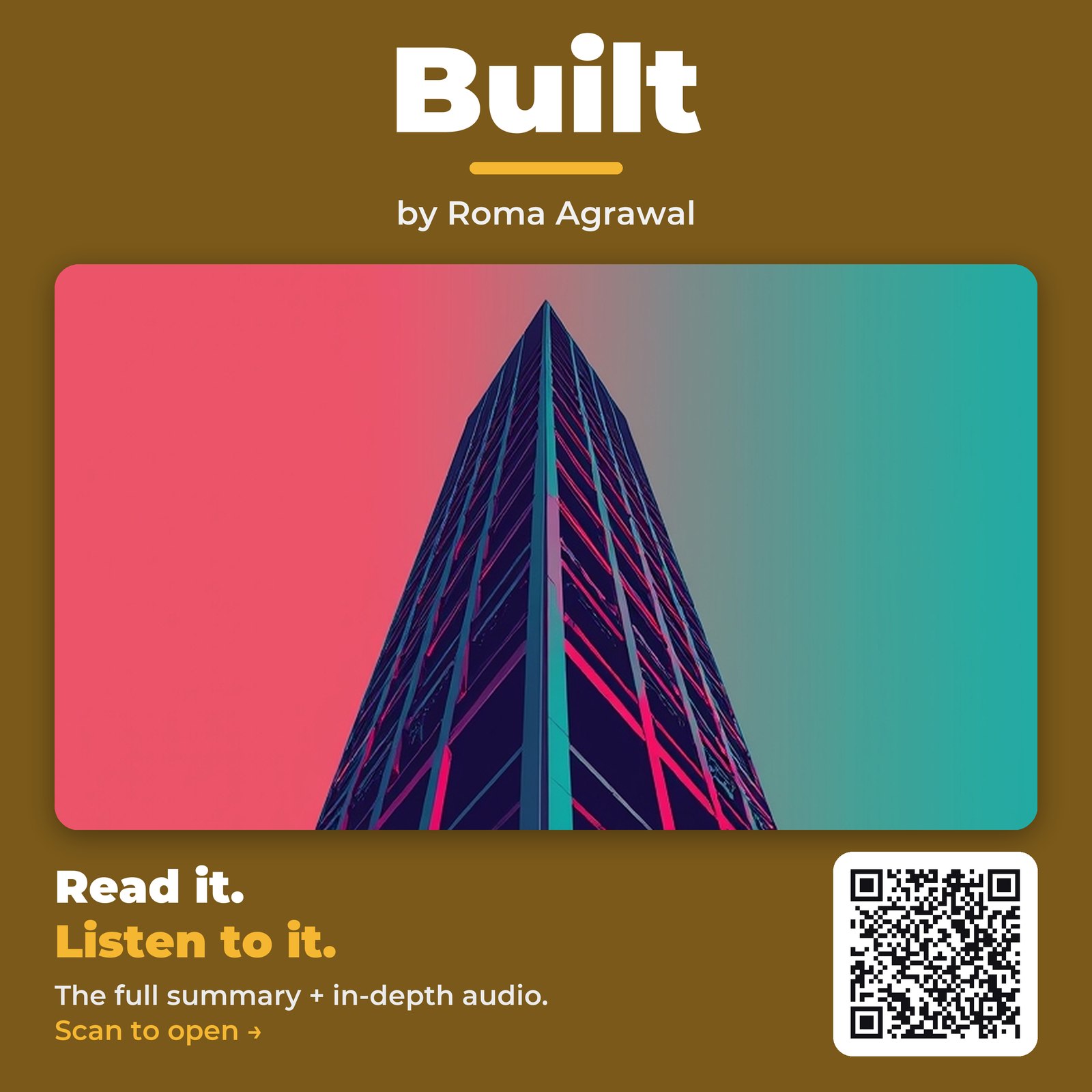 Built by Roma Agrawal