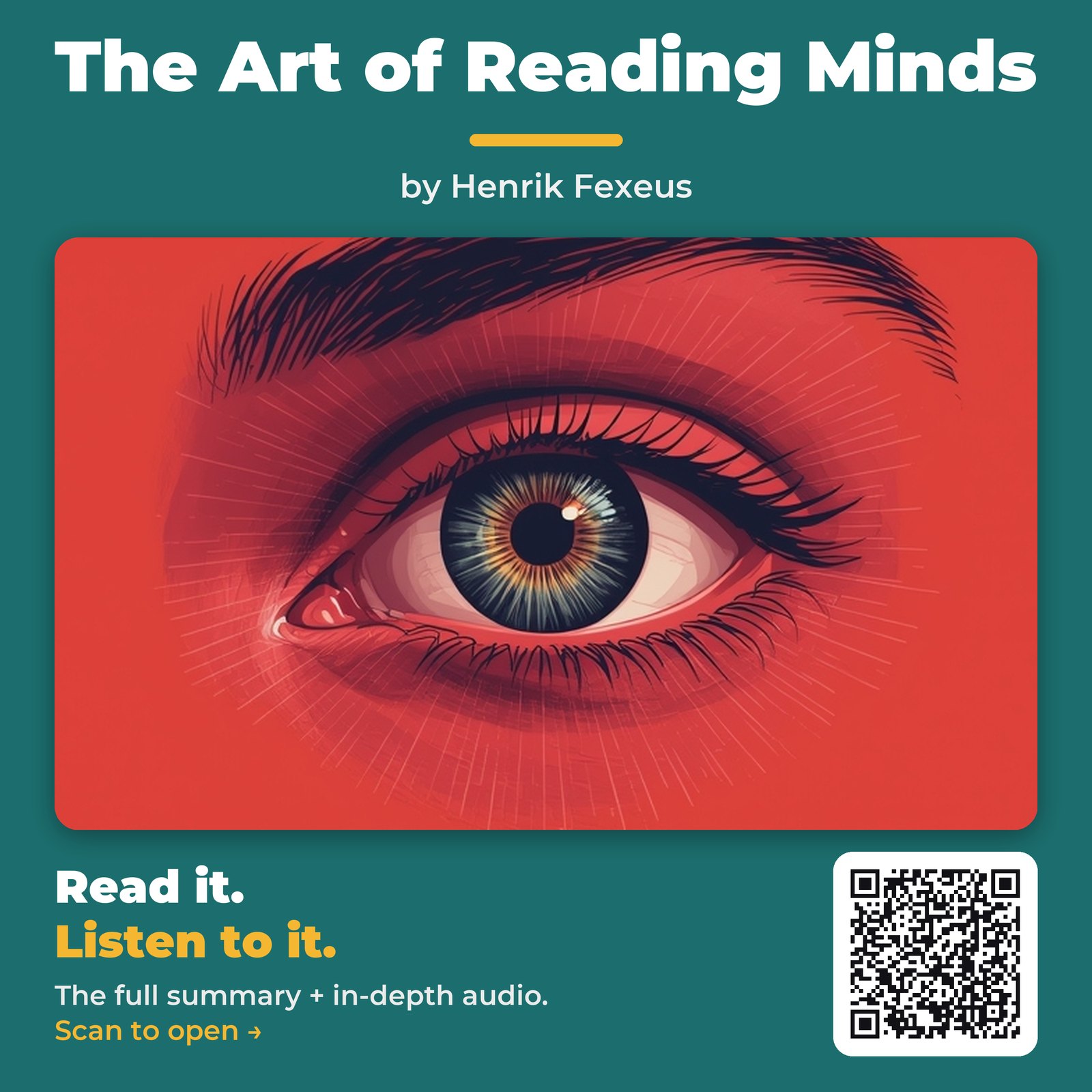 The Art of Reading Minds by Henrik Fexeus