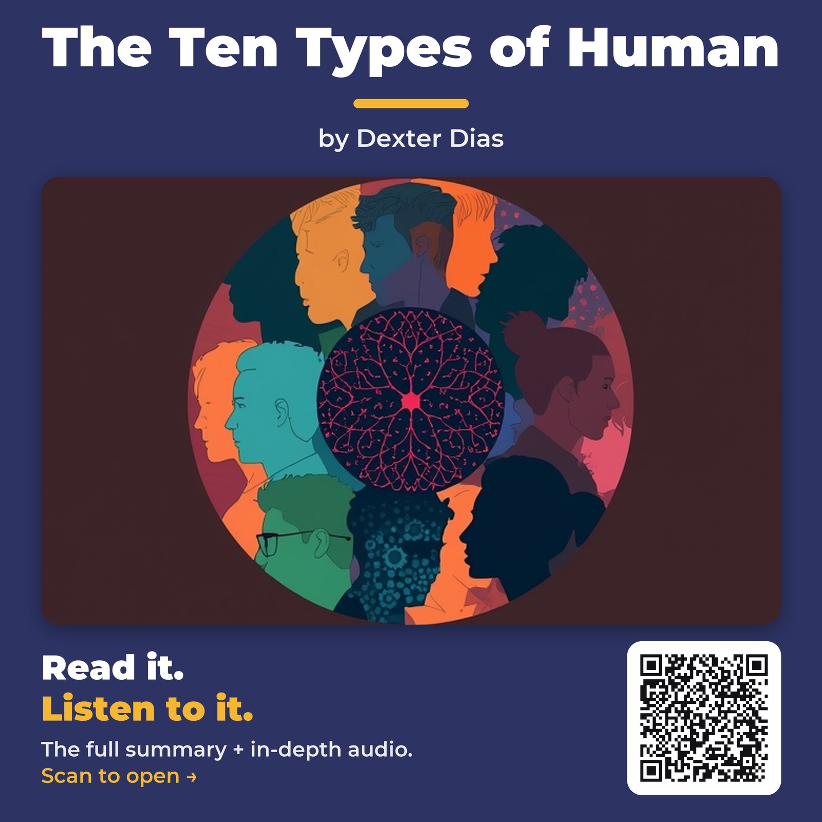 The Ten Types of Human by Dexter Dias