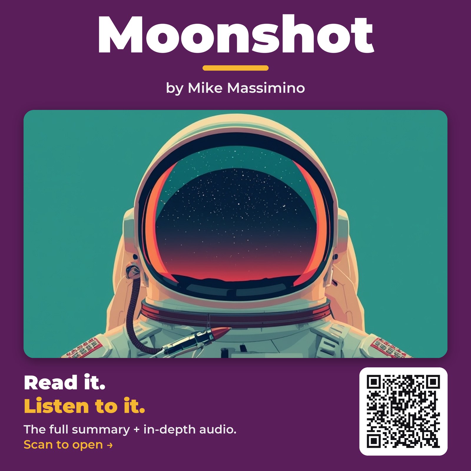 Moonshot by Mike Massimino - Book Summary