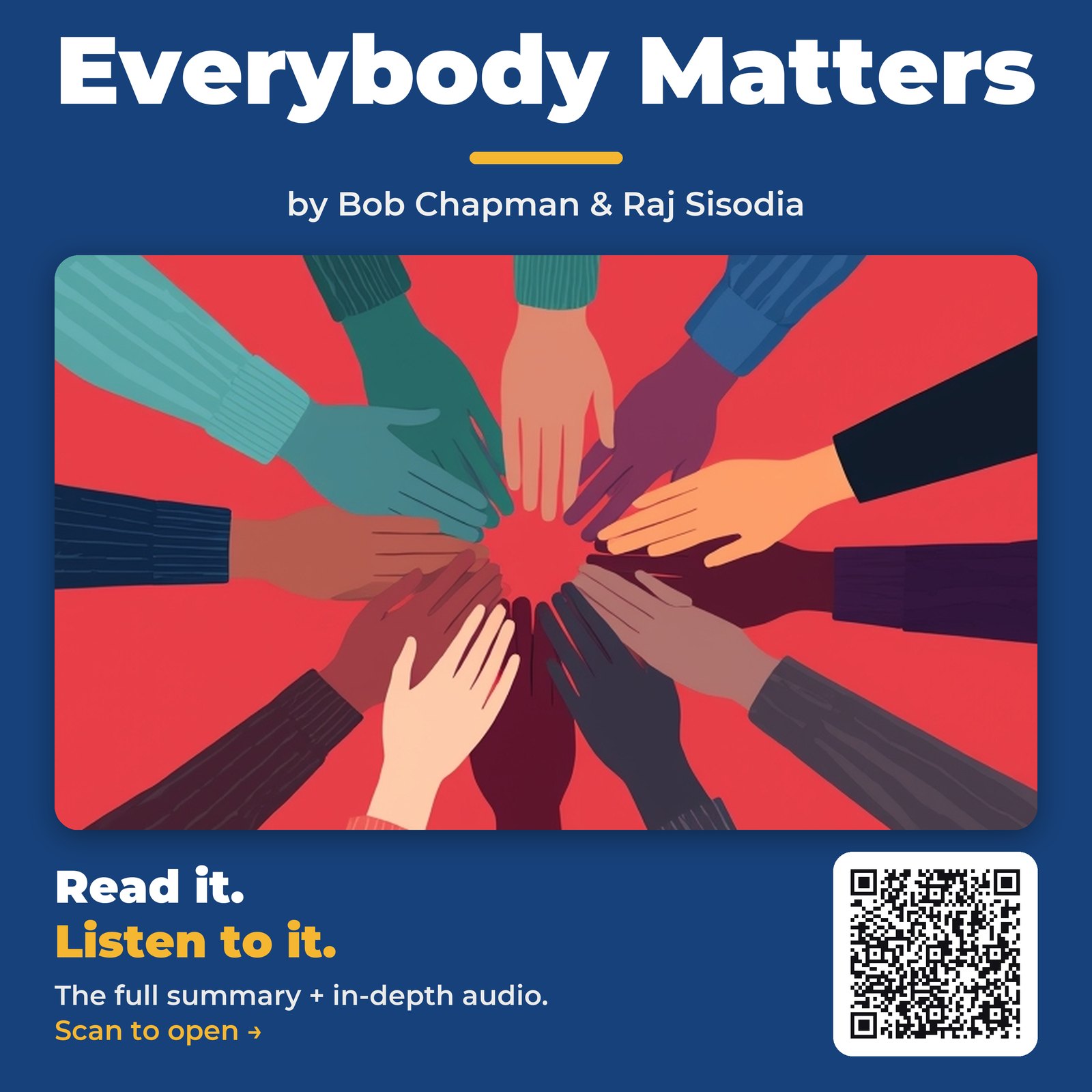 Everybody Matters by Bob Chapman & Raj Sisodia - Book Summary