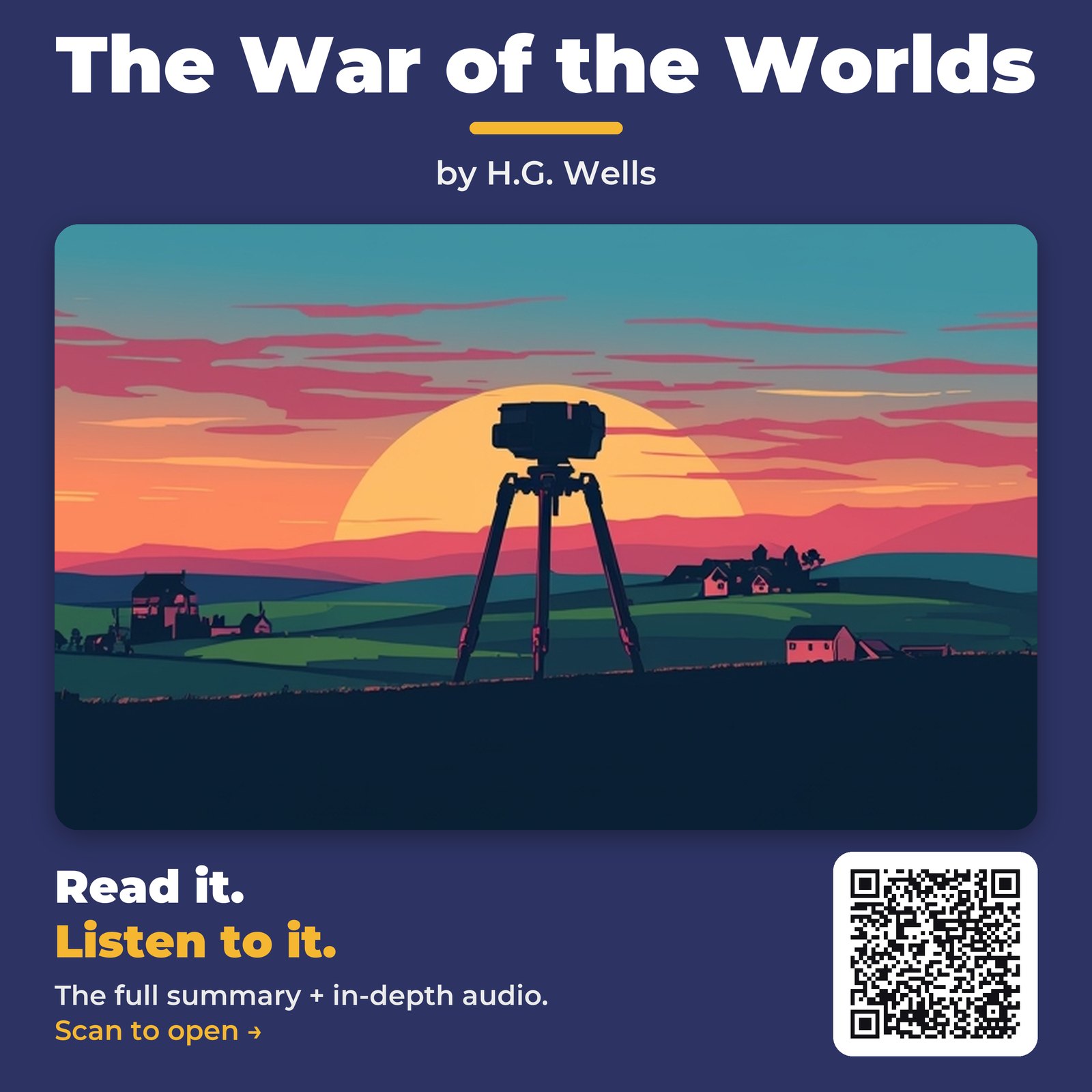 The War of the Worlds by H.G. Wells - Book Summary