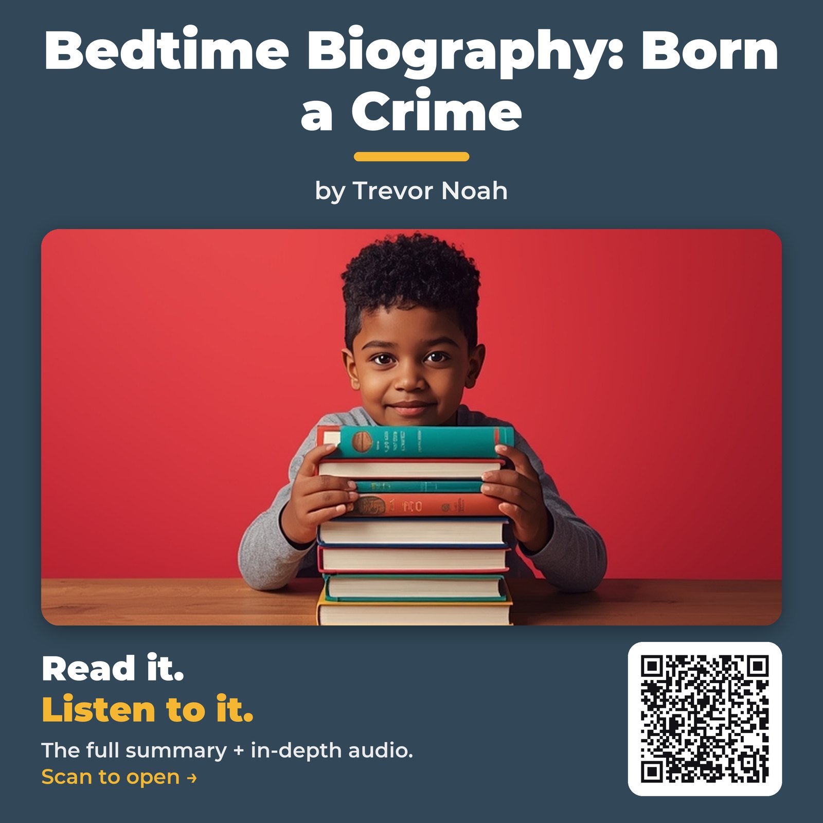 Bedtime Biography: Born a Crime by Trevor Noah - Book Summary