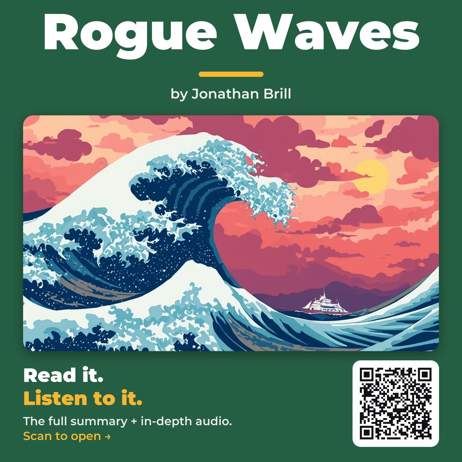 Rogue Waves by Jonathan Brill - Book Summary