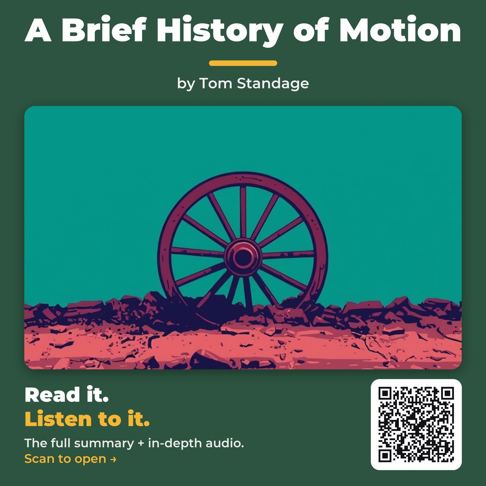 A Brief History of Motion by Tom Standage - Book Summary