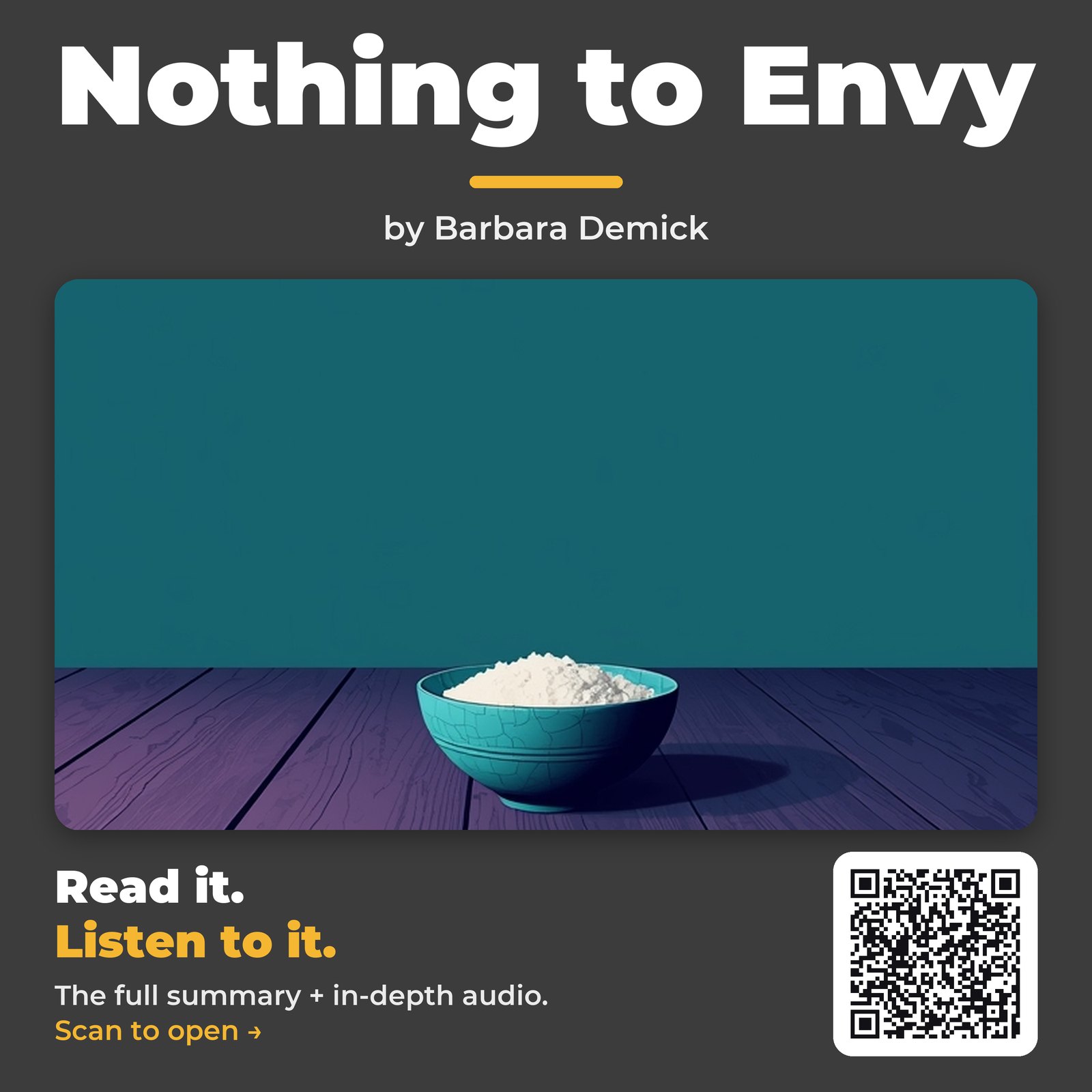 Nothing to Envy by Barbara Demick