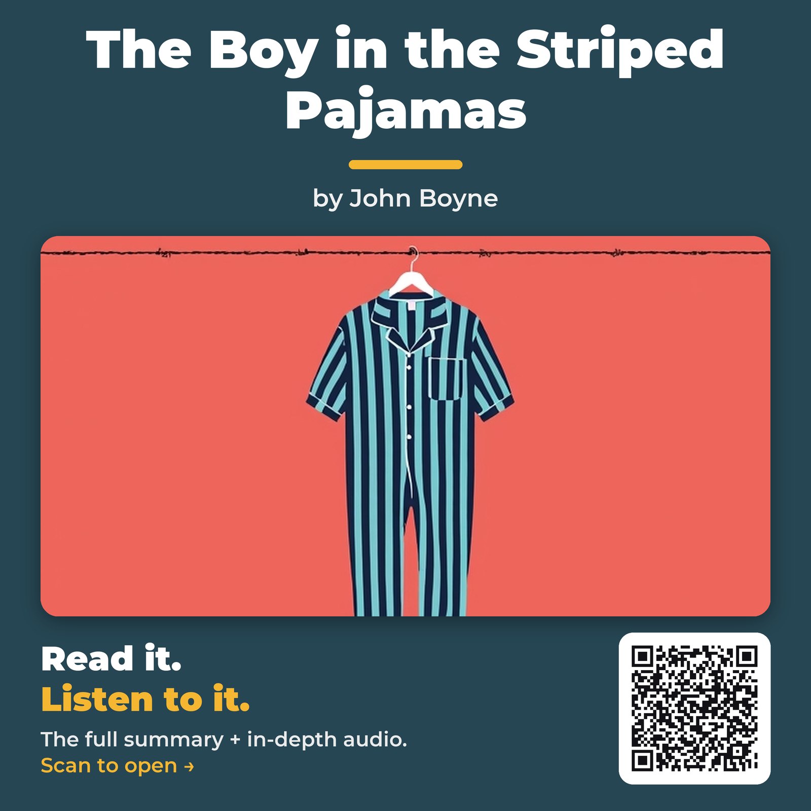 The Boy in the Striped Pajamas by John Boyne - Book Summary