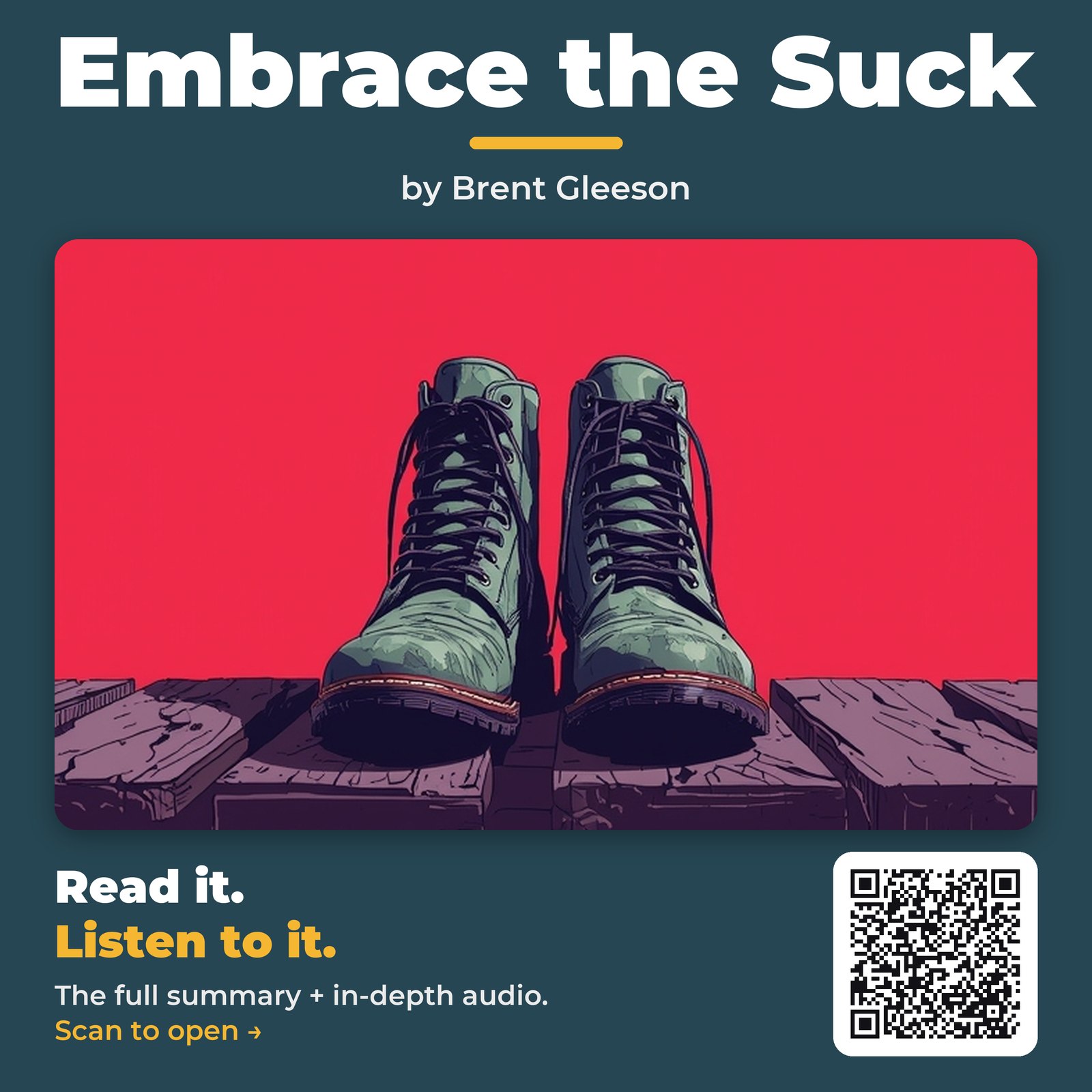 Embrace the Suck by Brent Gleeson - Book Summary