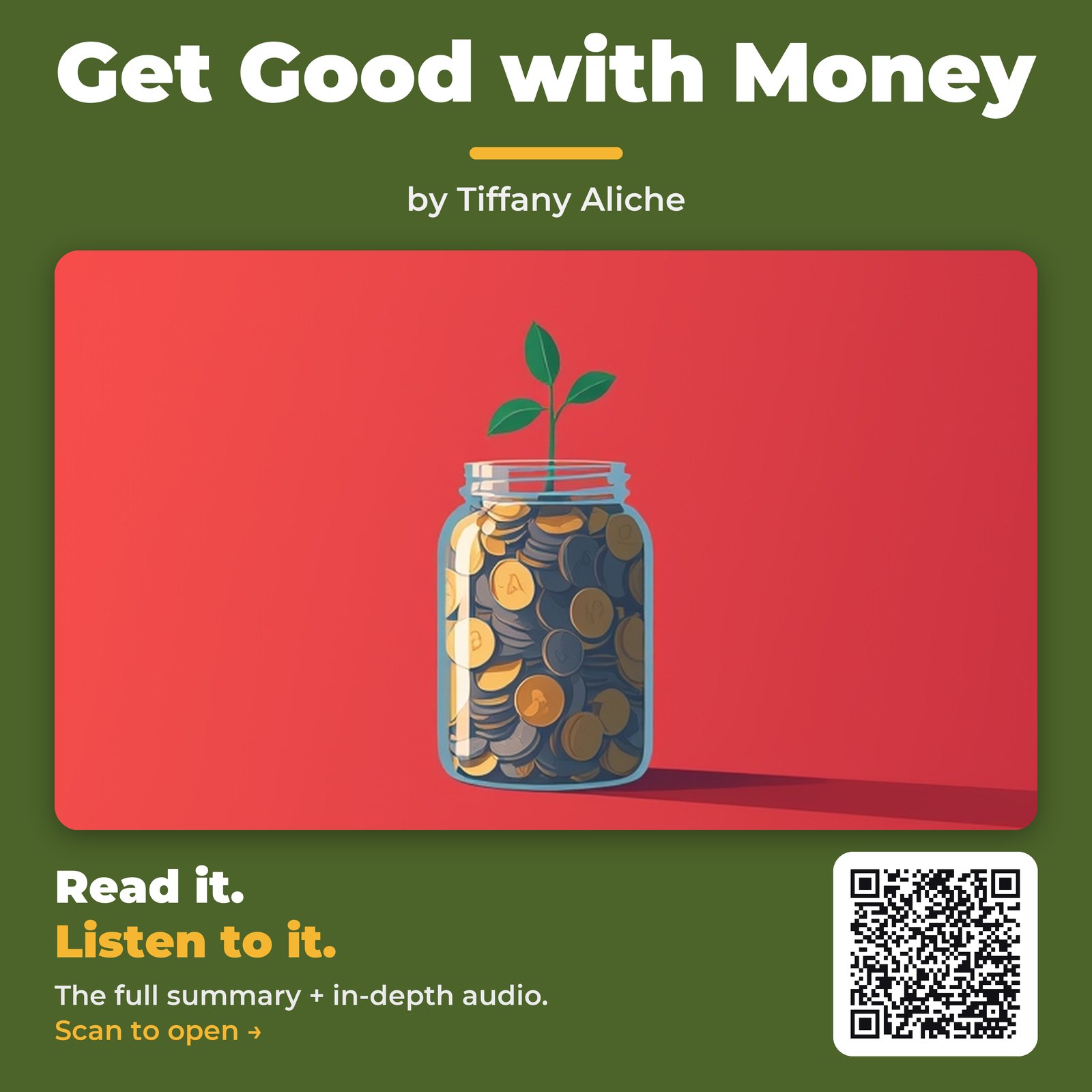 Get Good with Money by Tiffany Aliche - Book Summary