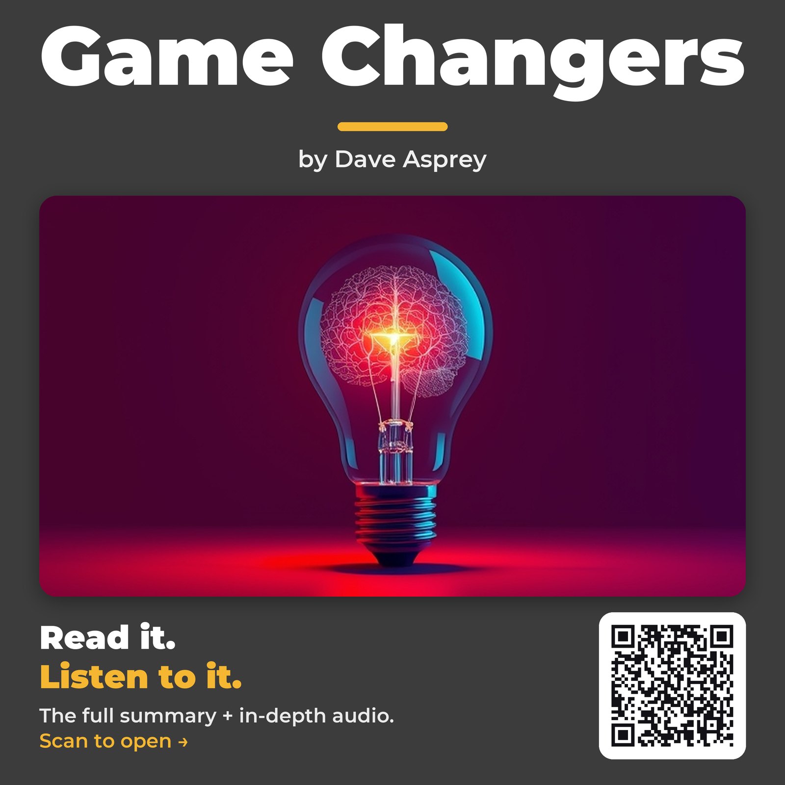 Game Changers by Dave Asprey - Book Summary