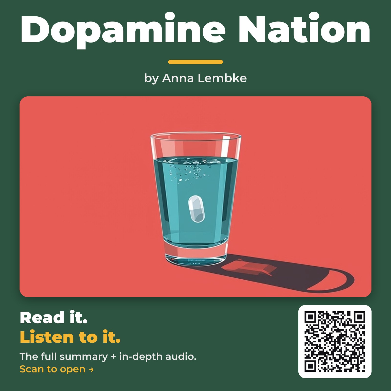 Dopamine Nation by Anna Lembke - Book Summary