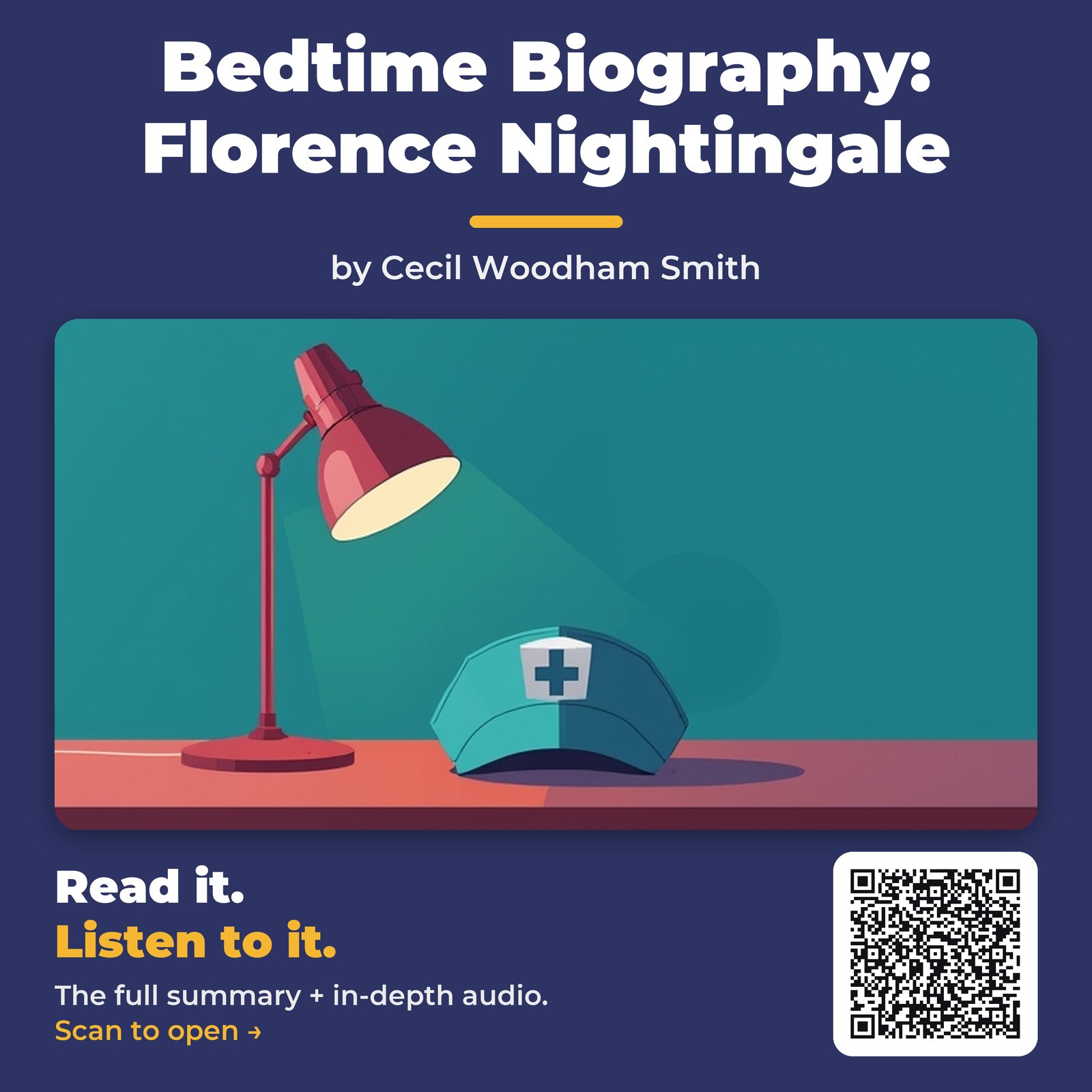 Bedtime Biography: Florence Nightingale by Cecil Woodham Smith - Book Summary