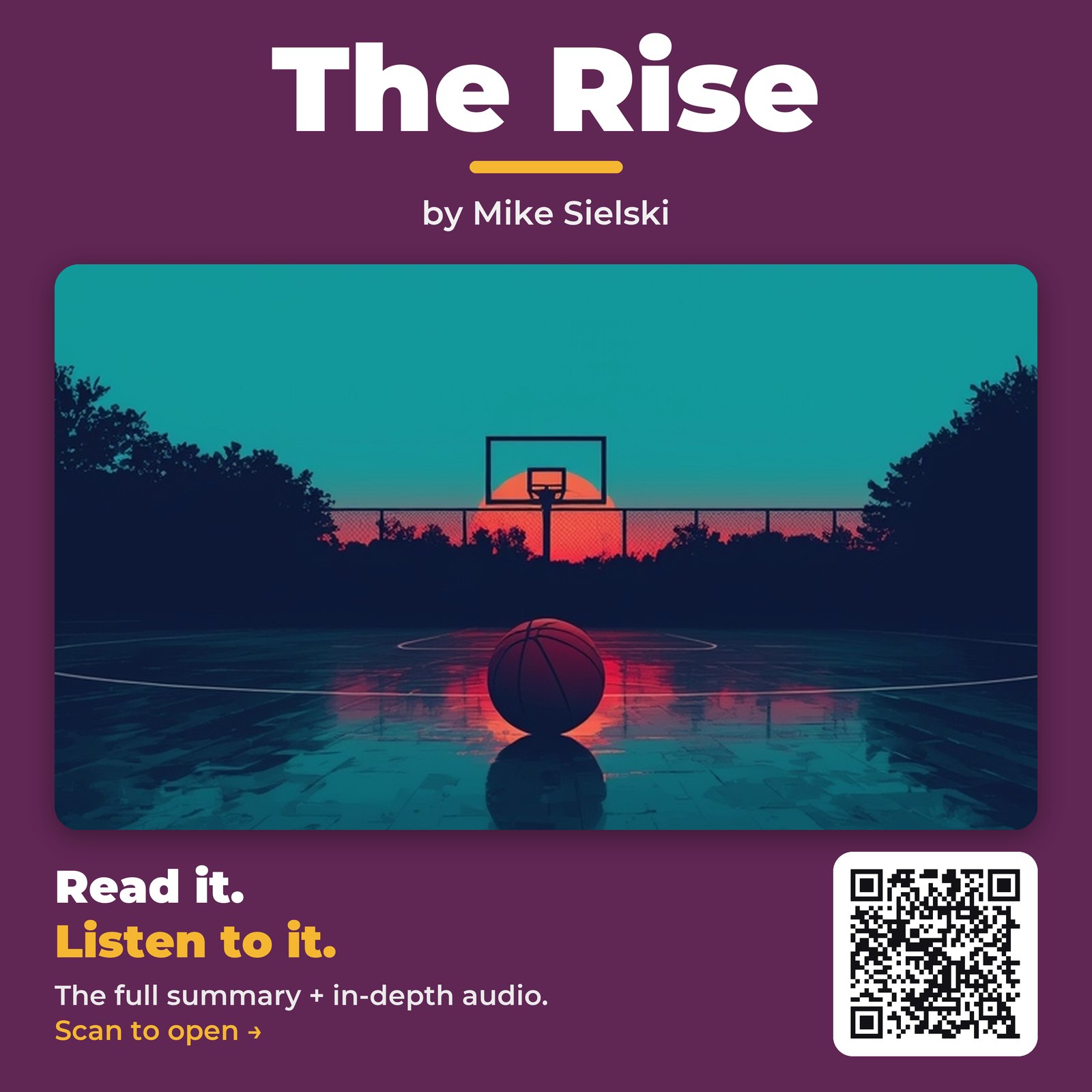 The Rise by Mike Sielski - Book Summary
