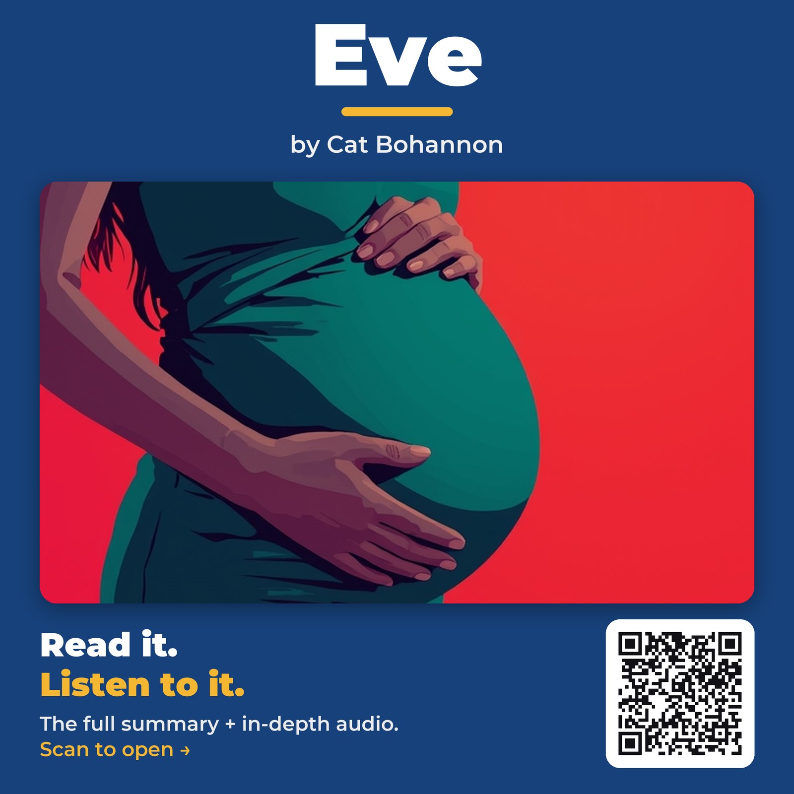 Eve by Cat Bohannon - Book Summary