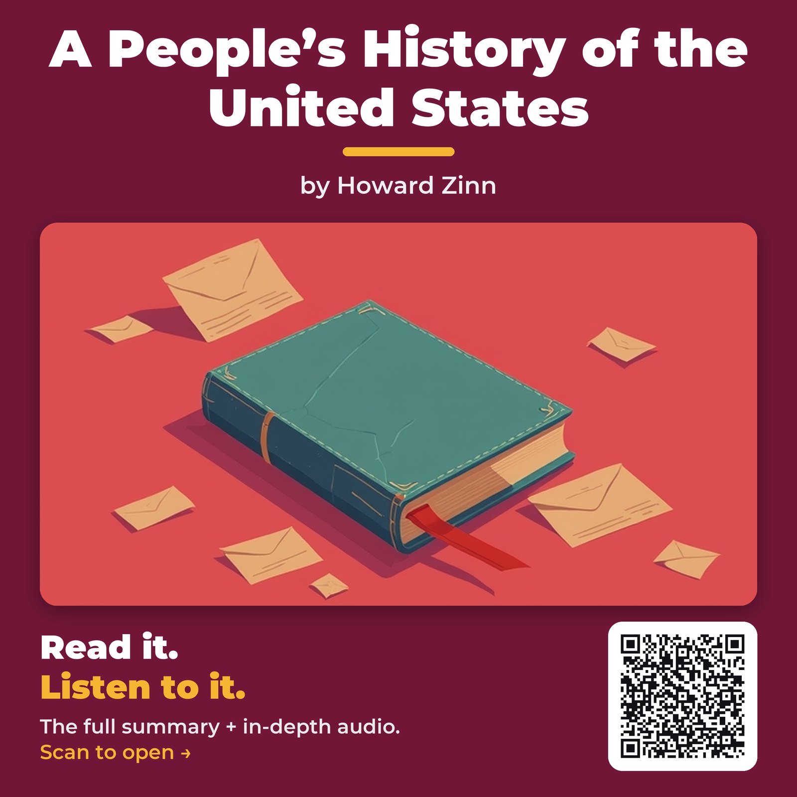 A People’s History of the United States by Howard Zinn - Book Summary