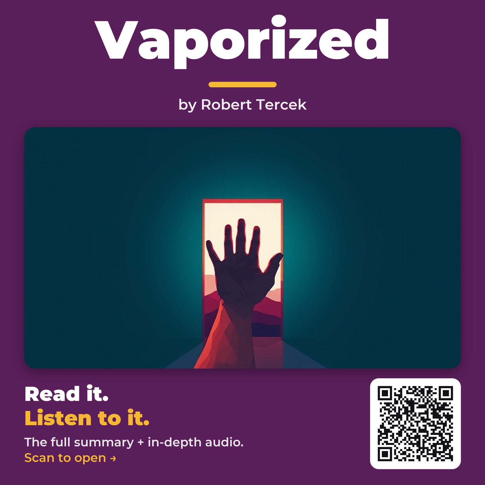 Vaporized by Robert Tercek - Book Summary