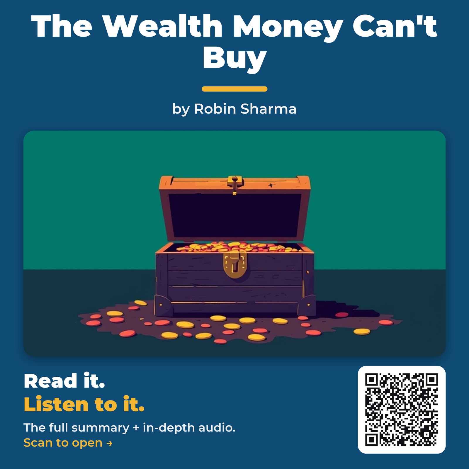 The Wealth Money Can't Buy by Robin Sharma