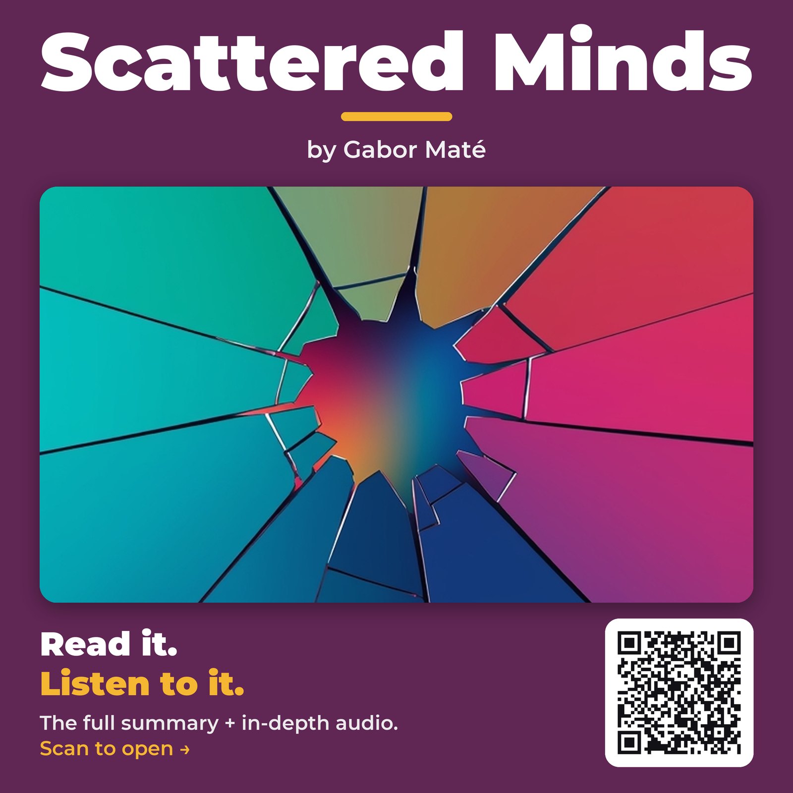 Scattered Minds by Gabor Maté