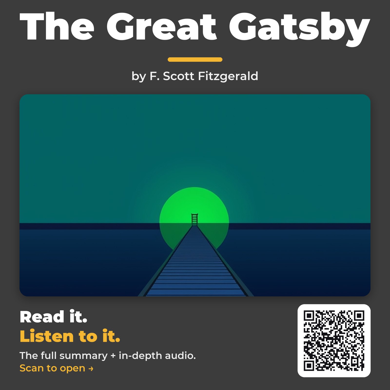 The Great Gatsby by F. Scott Fitzgerald - Book Summary