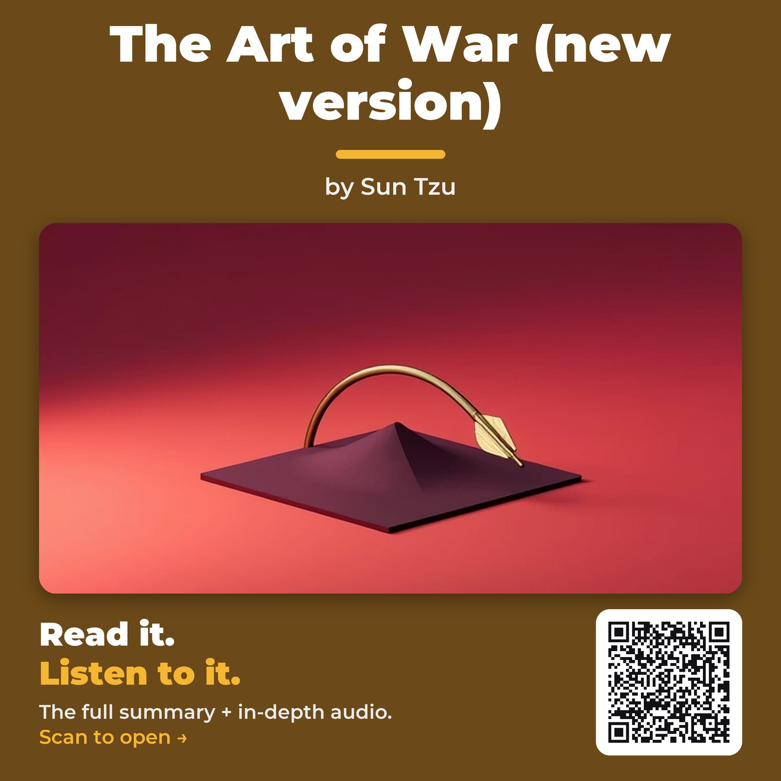 The Art of War (new version) by Sun Tzu - Book Summary