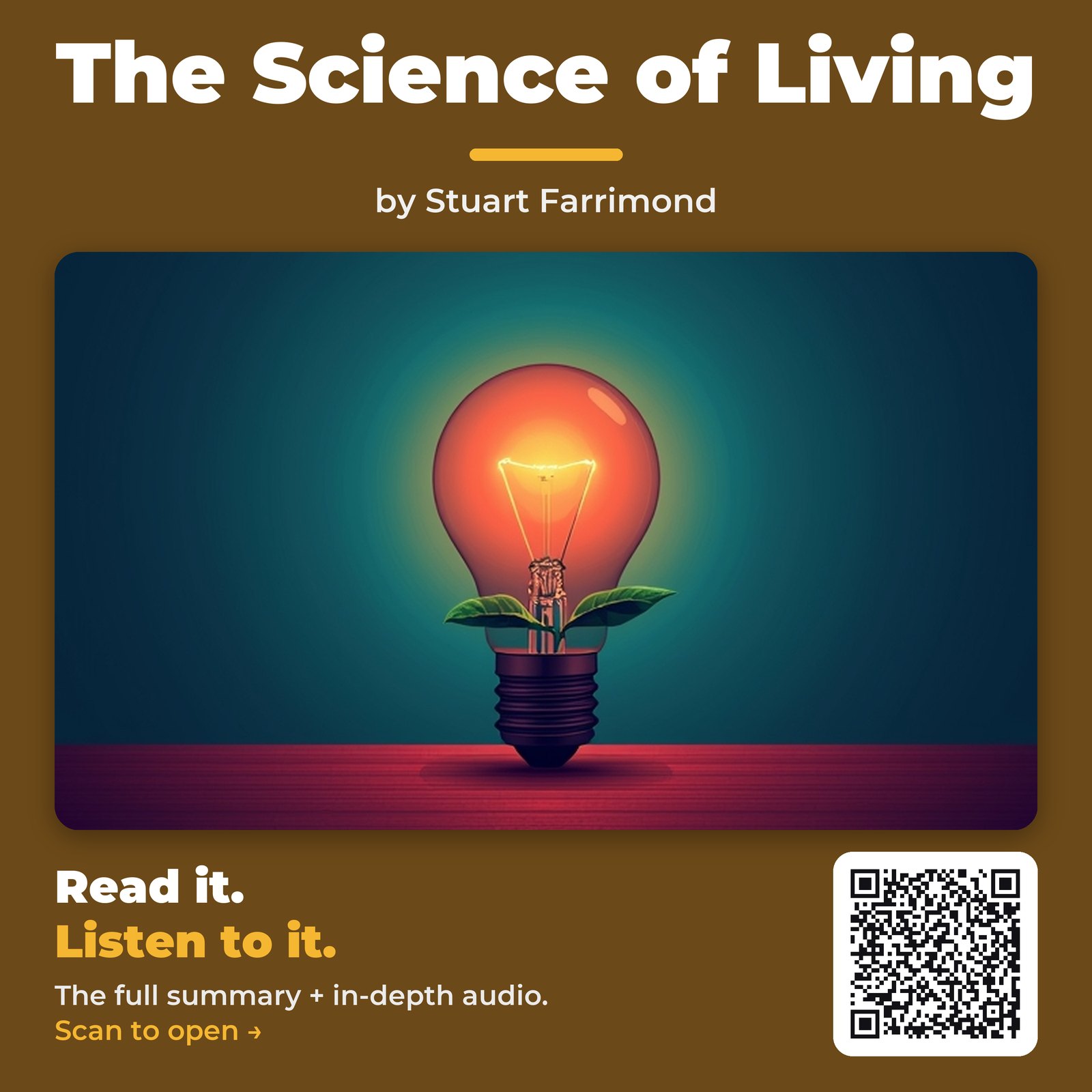 The Science of Living by Stuart Farrimond