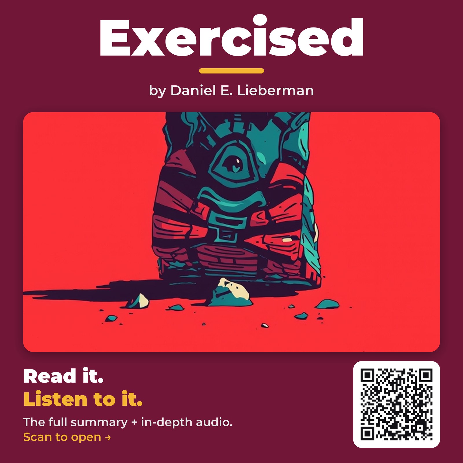 Exercised by Daniel E. Lieberman - Book Summary