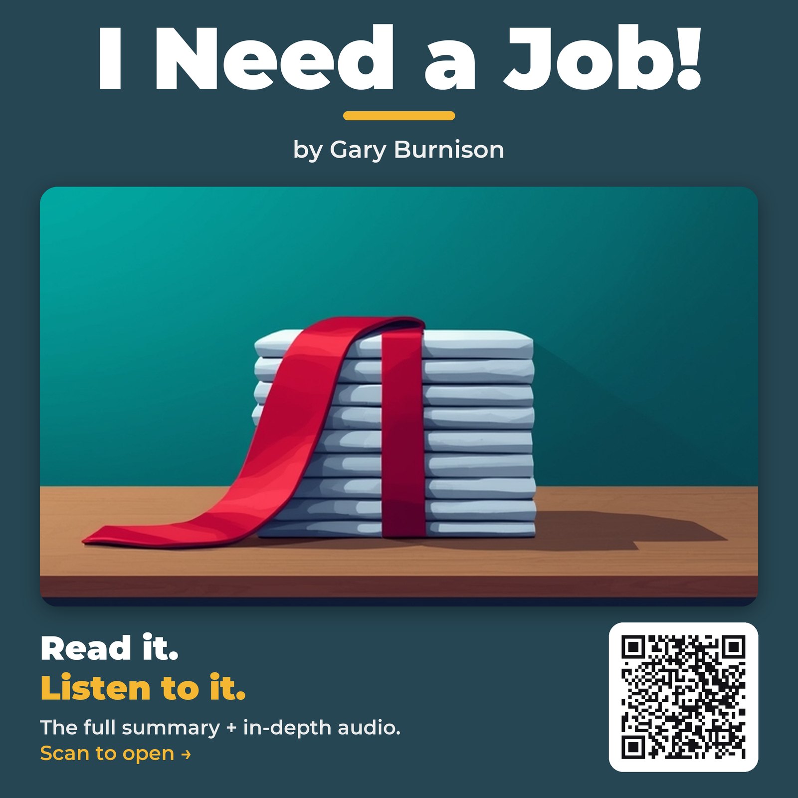 I Need a Job! by Gary Burnison