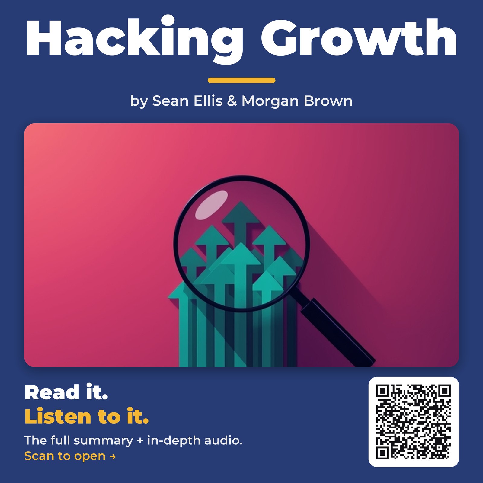 Hacking Growth by Sean Ellis & Morgan Brown - Book Summary