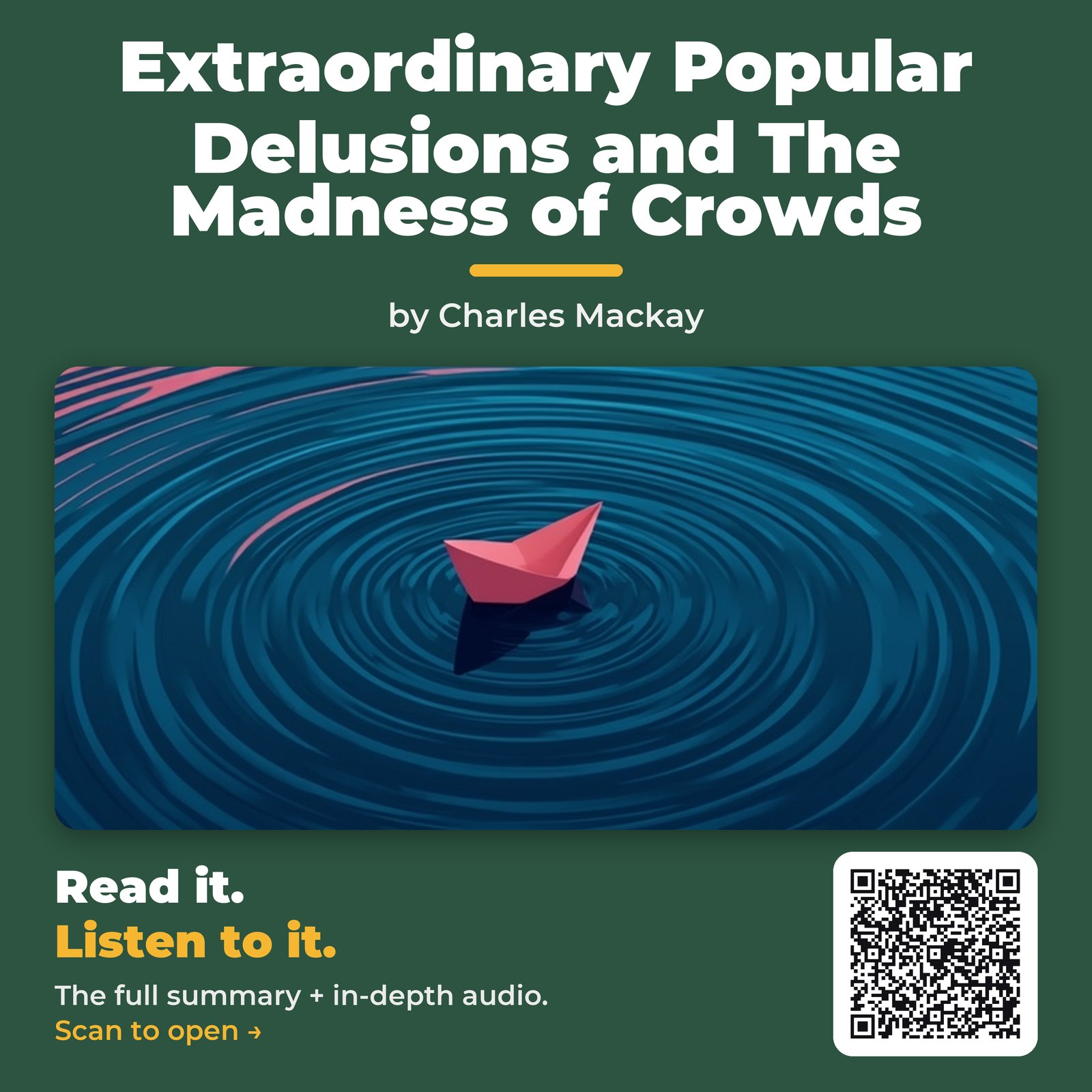 Extraordinary Popular Delusions and The Madness of Crowds by Charles Mackay