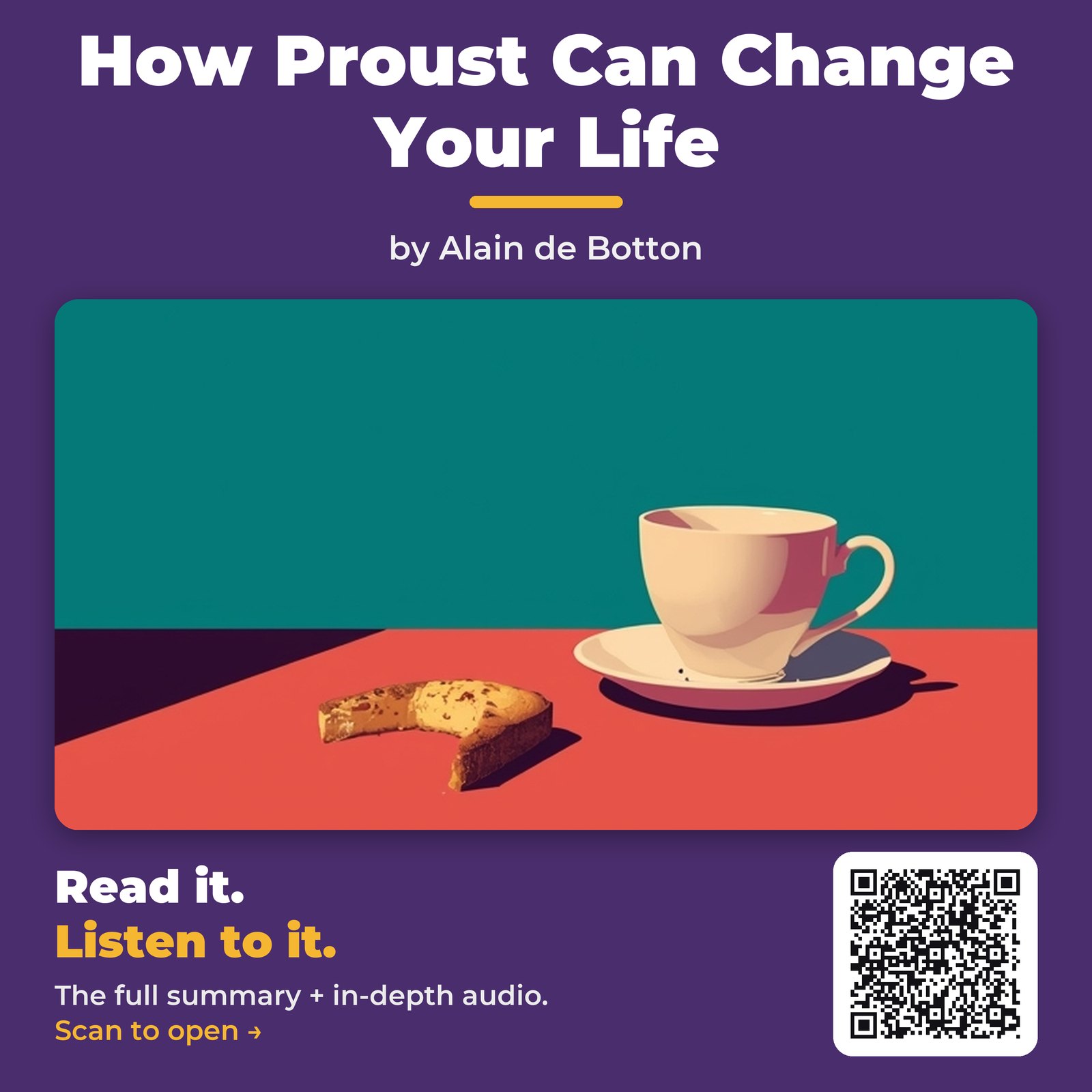 How Proust Can Change Your Life by Alain de Botton - Book Summary
