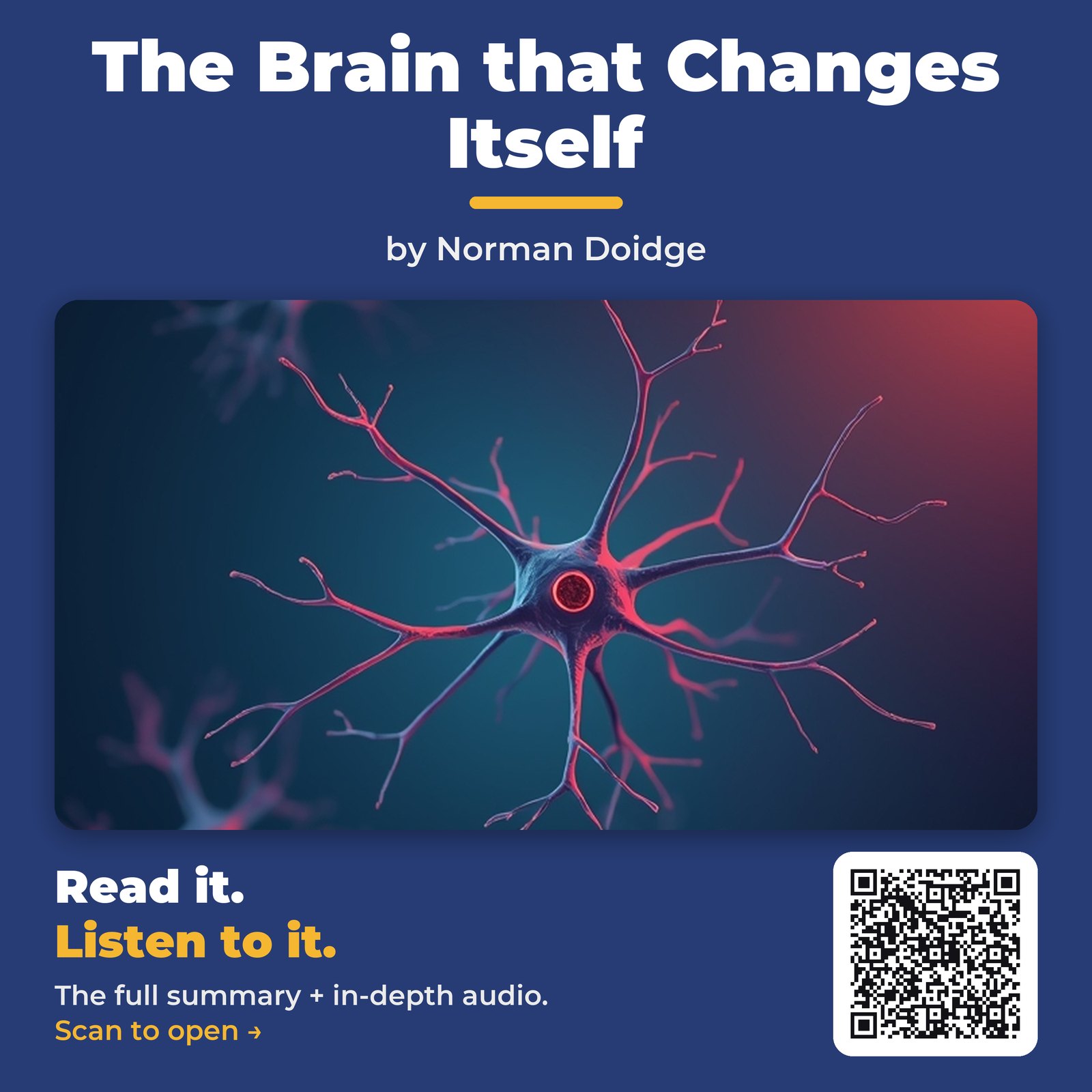 The Brain that Changes Itself by Norman Doidge